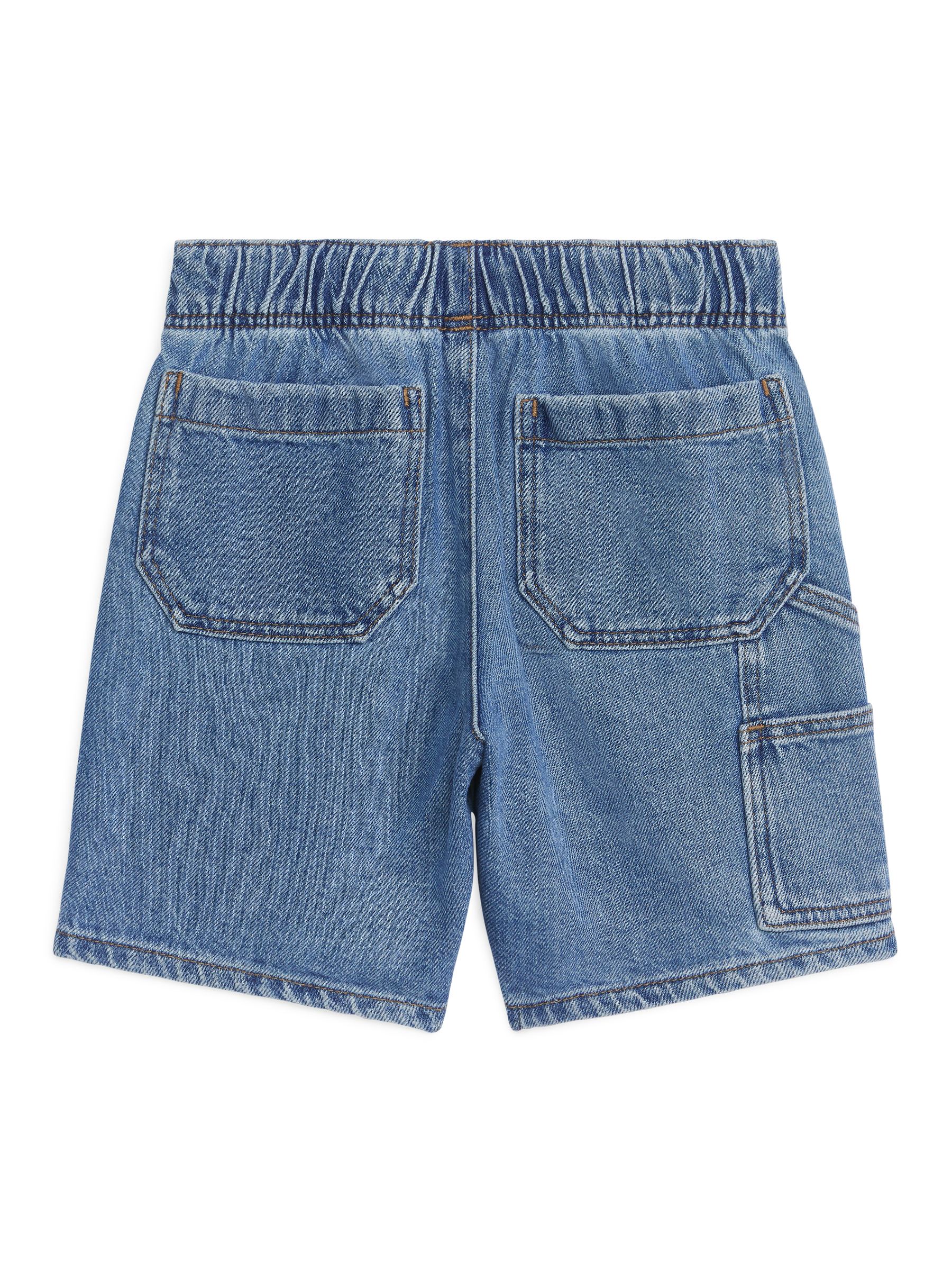 Shorts in denim dalla vestibilità regular - Blu medio - Relaxed fit - Children - StillMedia/DescriptiveStillLife - 3