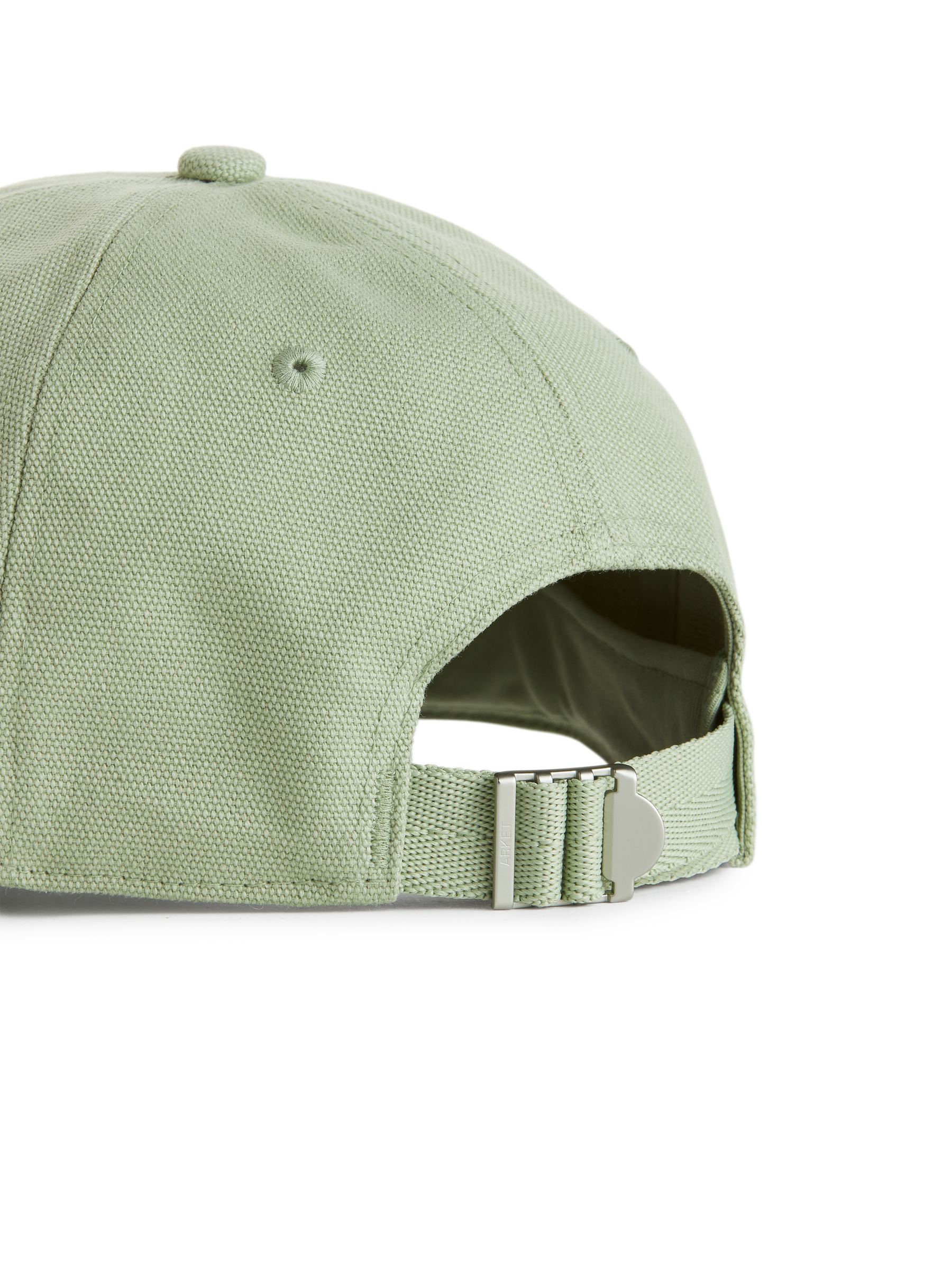 Cotton Canvas Cap - Light Green - Men - StillMedia/DescriptiveDetail - 1
