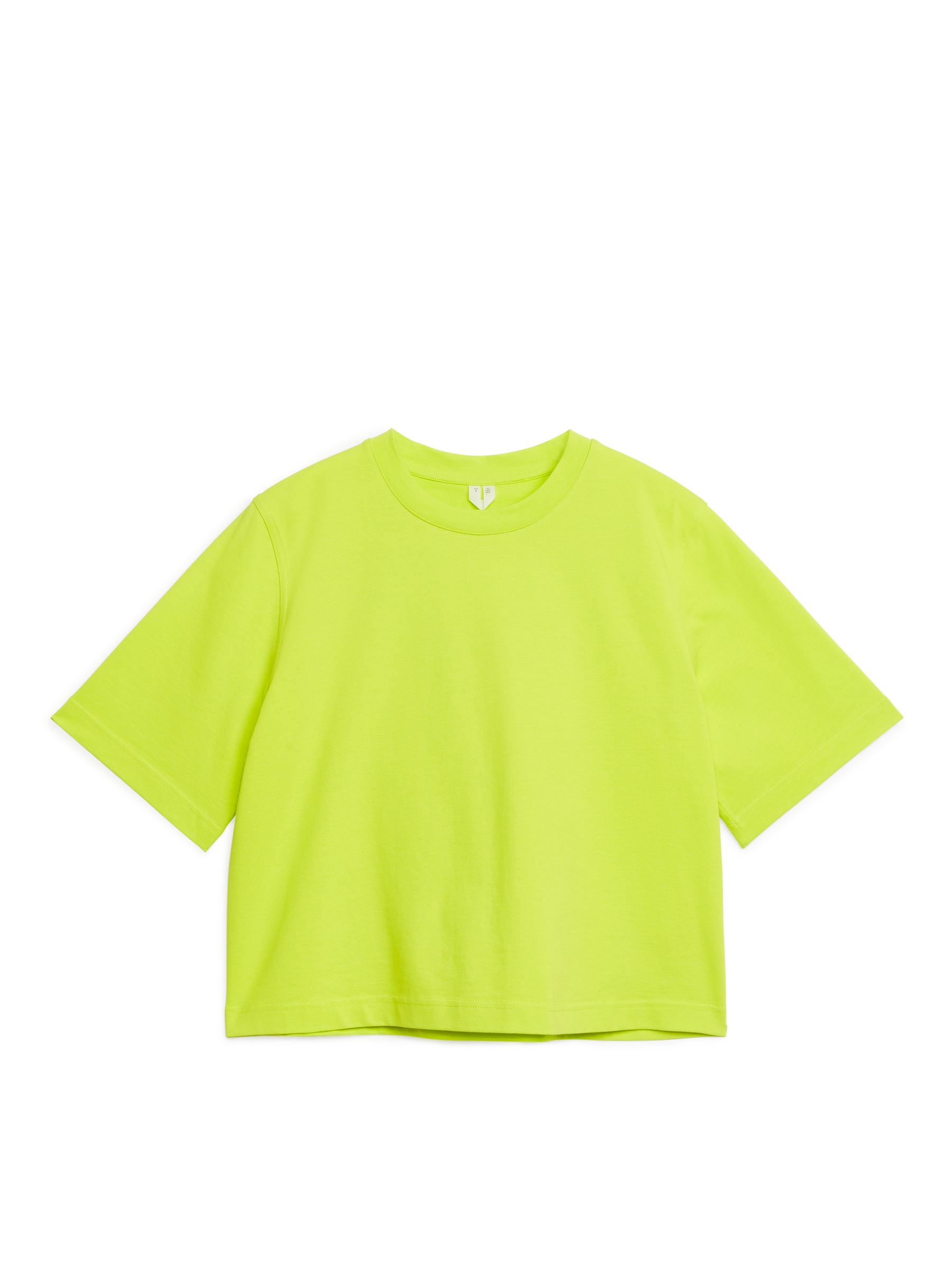 T-shirt ALBA pesante - Giallo brillante - Loose fit - Women - StillMedia/DescriptiveStillLife - 1