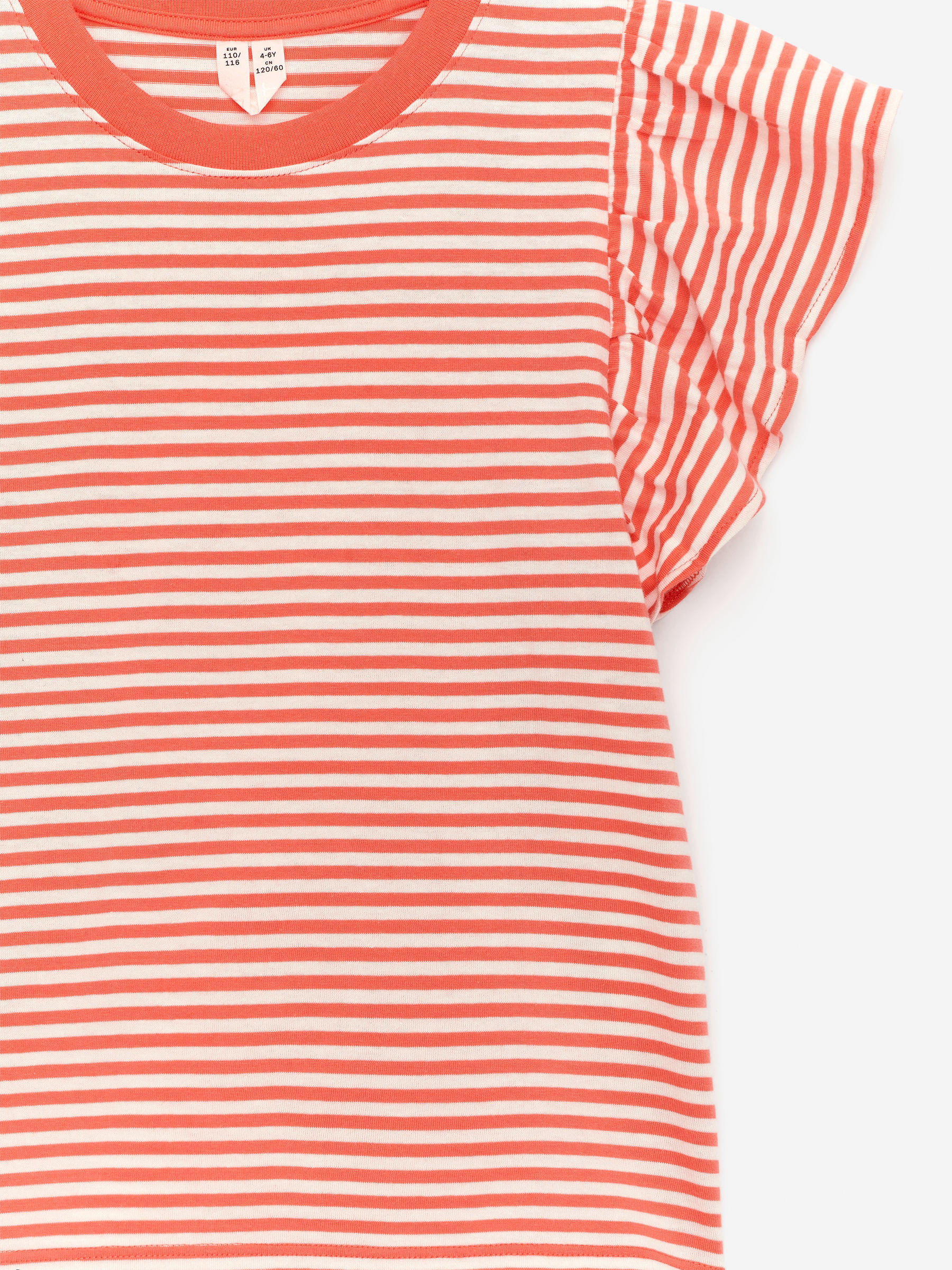 Frill Top - Orange/White - Regular fit - Children - StillMedia/DescriptiveDetail - 1