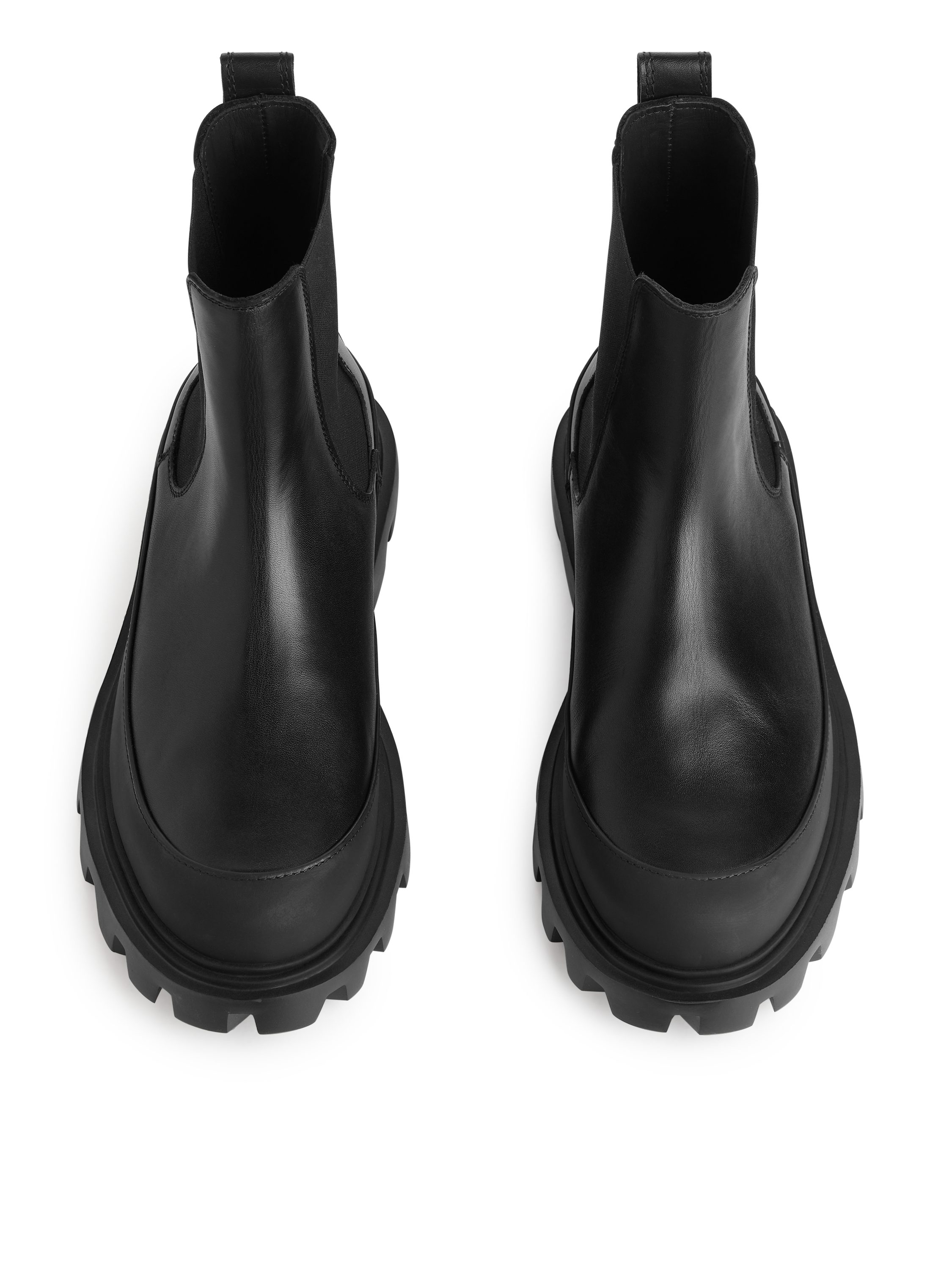 Chunky Mudguard Chelsea Boots – Black – Men – ARKET DK