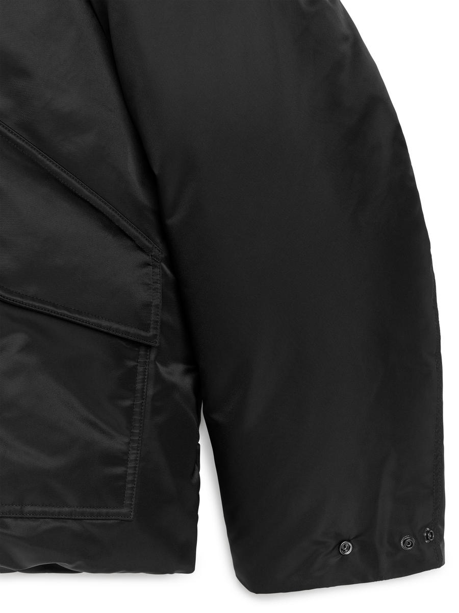 Fliegerjacke mit Daunenfüllung-#303033-13342