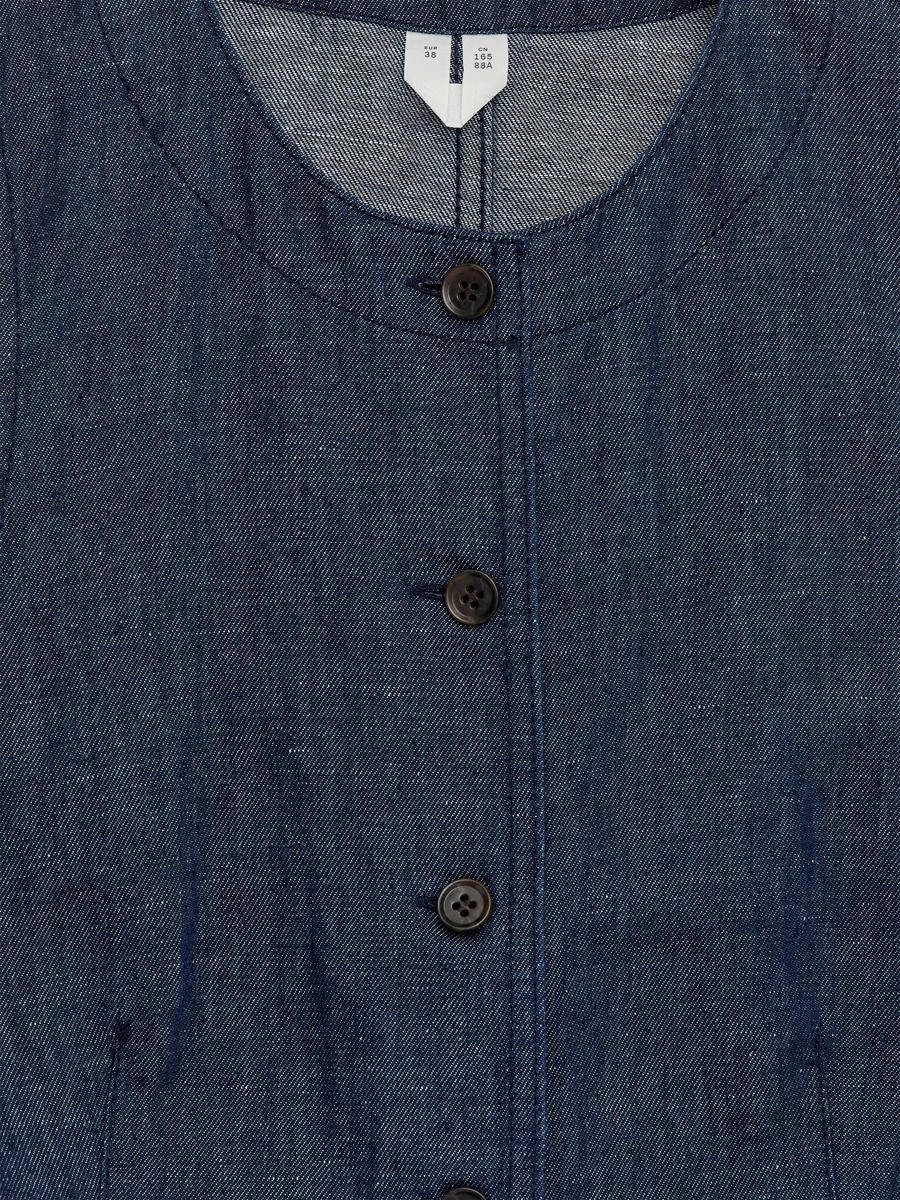 Deep Blue Denim Vest