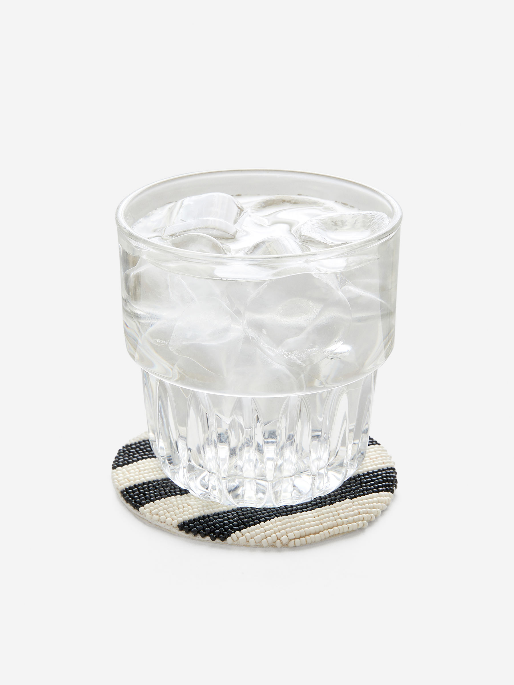 Glass Bead Coaster - Black/White - Homeware - StillMedia/DescriptiveDetail - 2