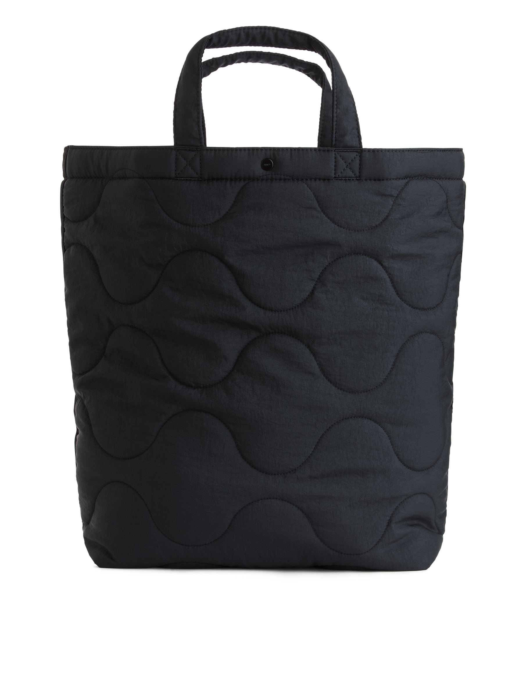 Quilted Tote Bag - Black - Men - StillMedia/DescriptiveStillLife - 4