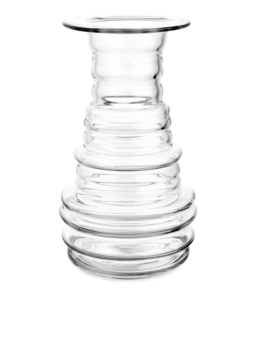 Glass Vase 24 cm-#FFFFFF-8333