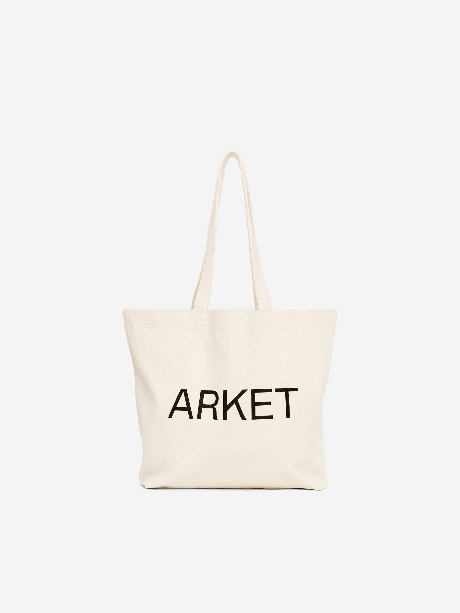 ARKET Tragetasche aus Canvas-#E8E4D5-14499