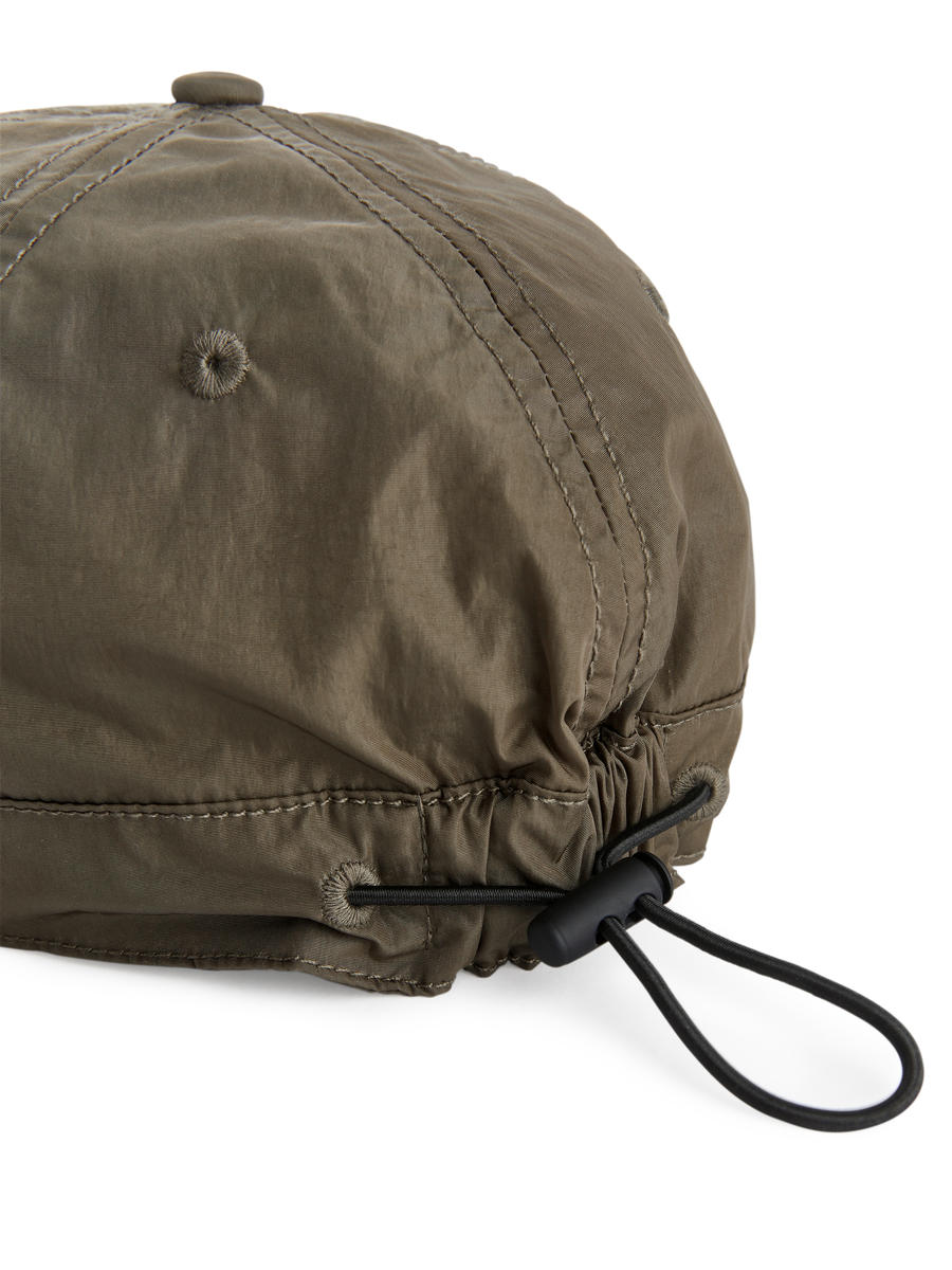 Casquette en nylon-#5E5648-11623