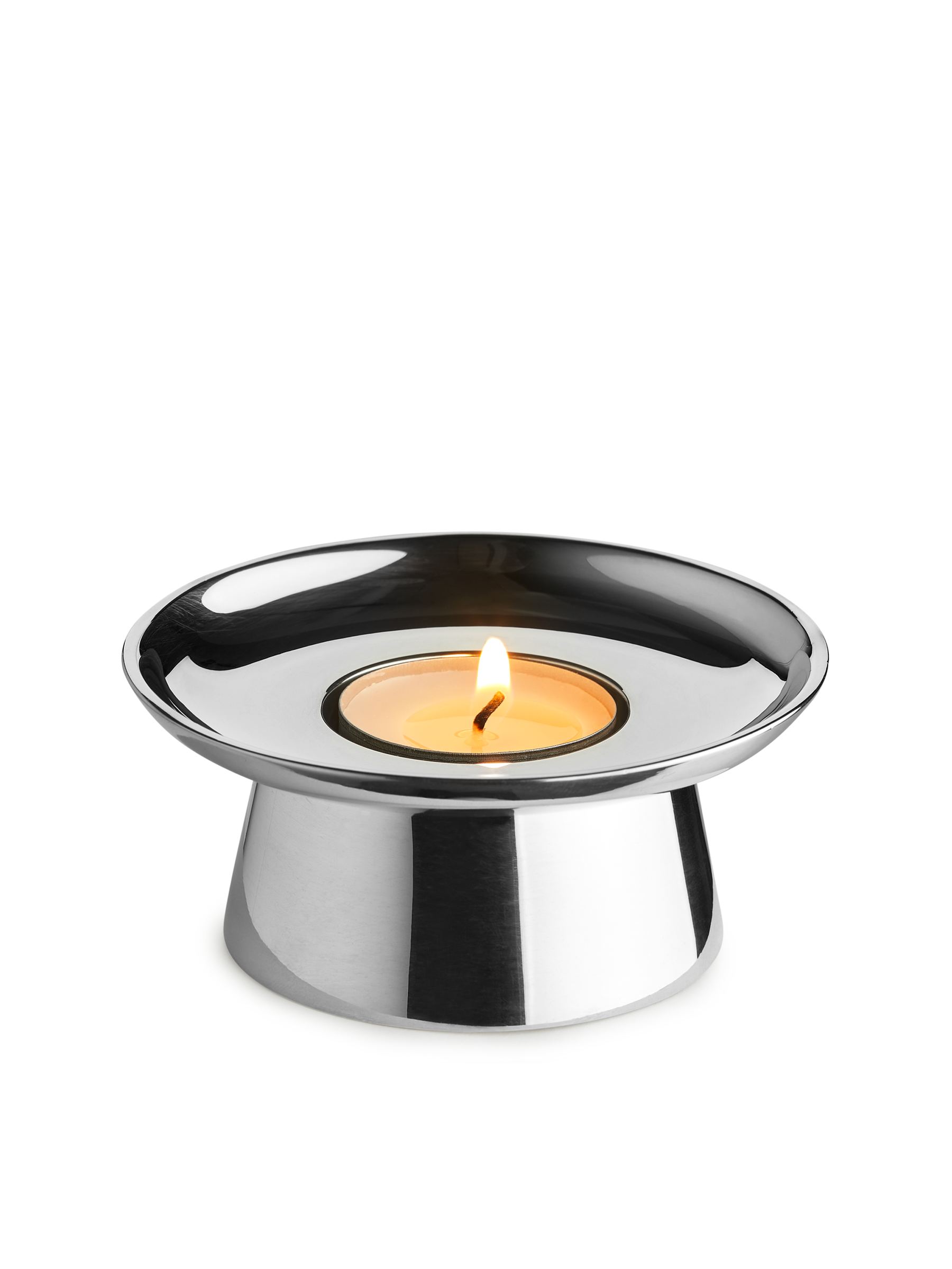 Porta tealight placcato argento - Argento - Homeware - StillMedia/DescriptiveStillLife - 1