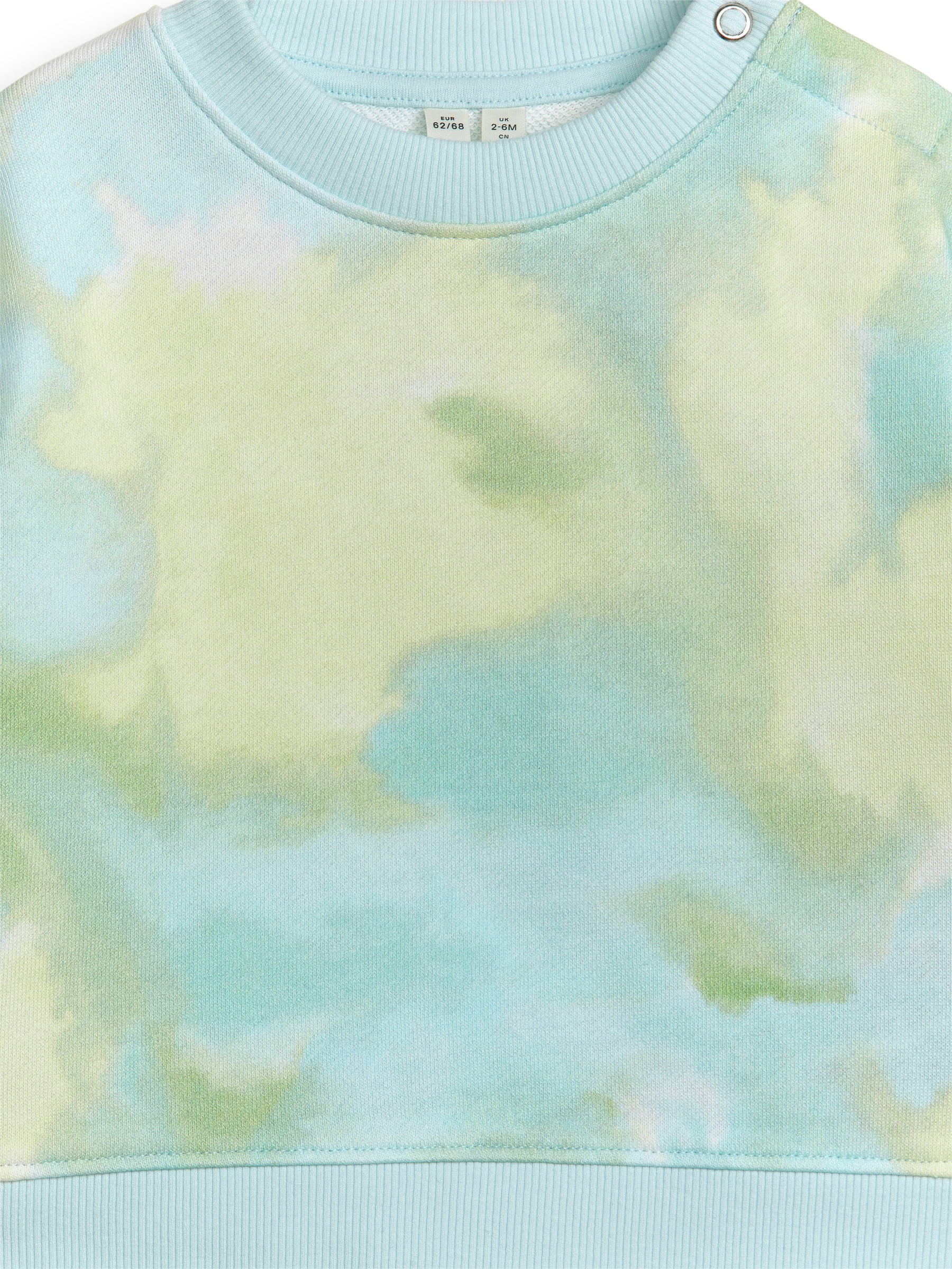 Sudadera de algodón - Azul/tie-dye - Corte holgado - Children - StillMedia/DescriptiveDetail - 3