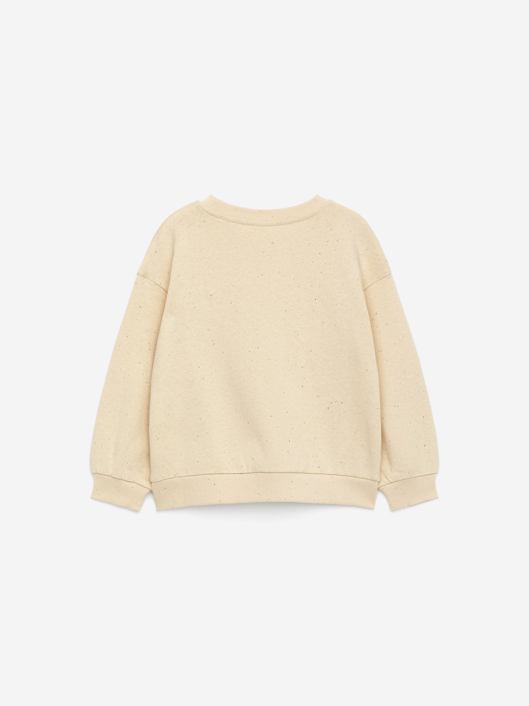 Sweatshirt med tryck - Off-white/neps - Relaxed fit - Children - StillMedia/DescriptiveStillLife - 1