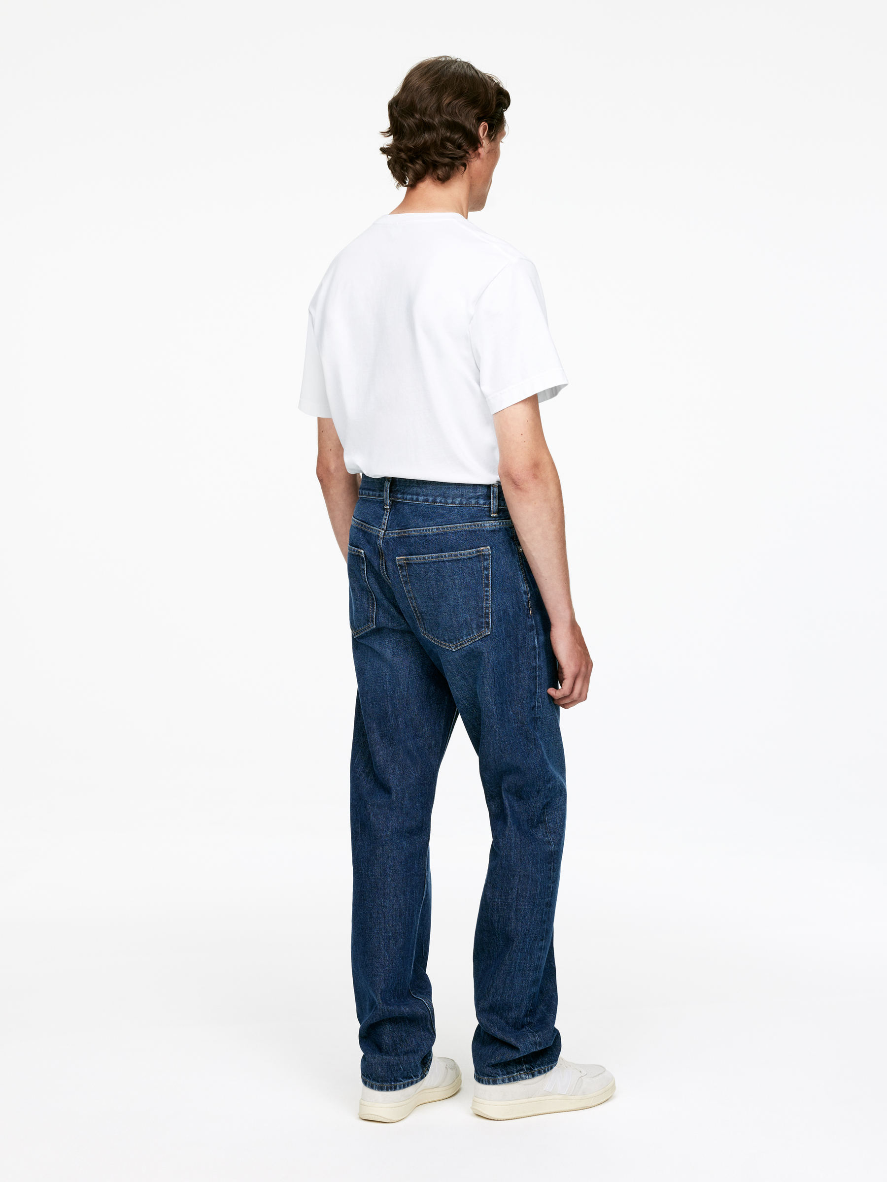 OCEAN Loose Straight Jeans - Dunkelblau - Loose Fit - Men - StillMedia/Lookbook - 10