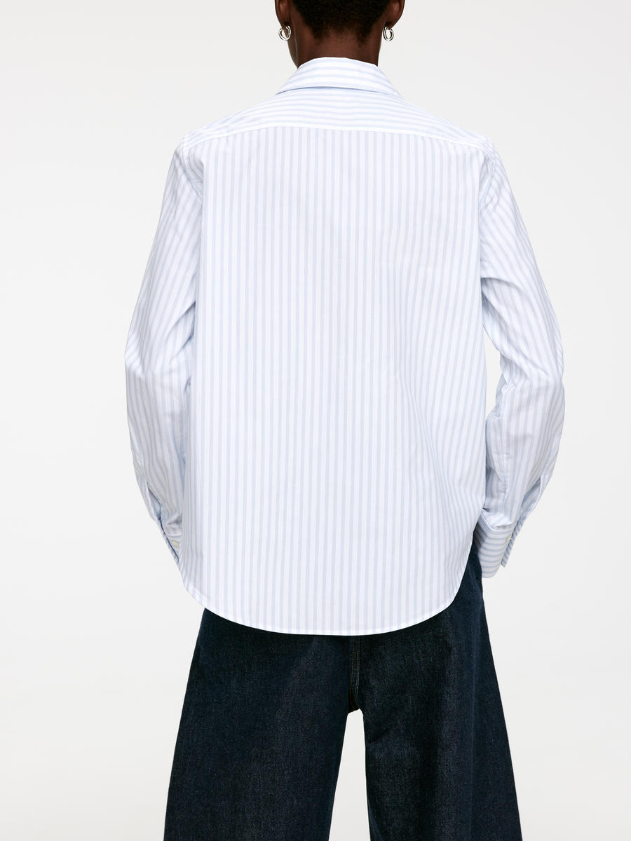 Regular-Fit Poplin Shirt-#FFFFFF-12006