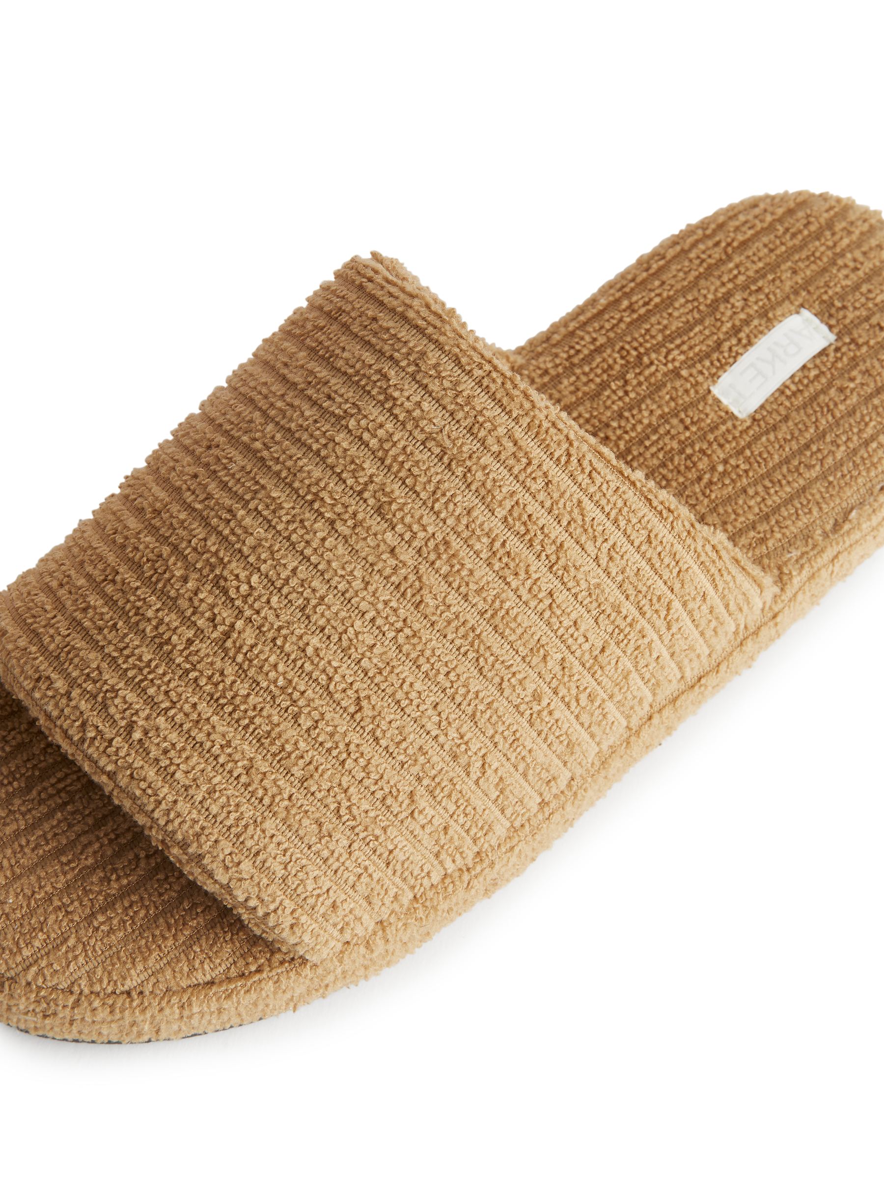 Chanclas de piscina en tela de toalla - Beige oscuro - Women - StillMedia/DescriptiveDetail - 1