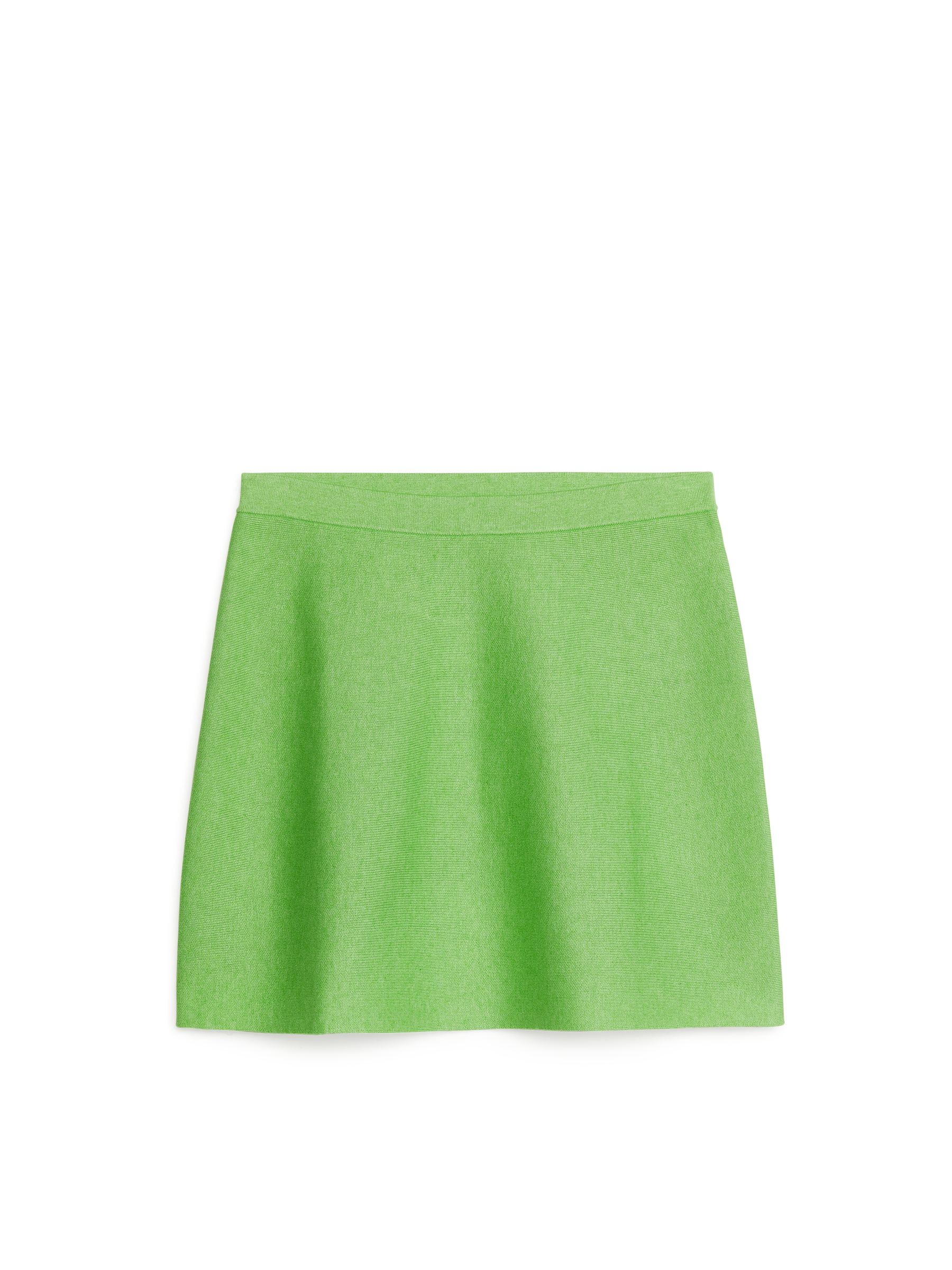 Minigonna in maglia doppiata - Verde - Women - StillMedia/DescriptiveStillLife - 1