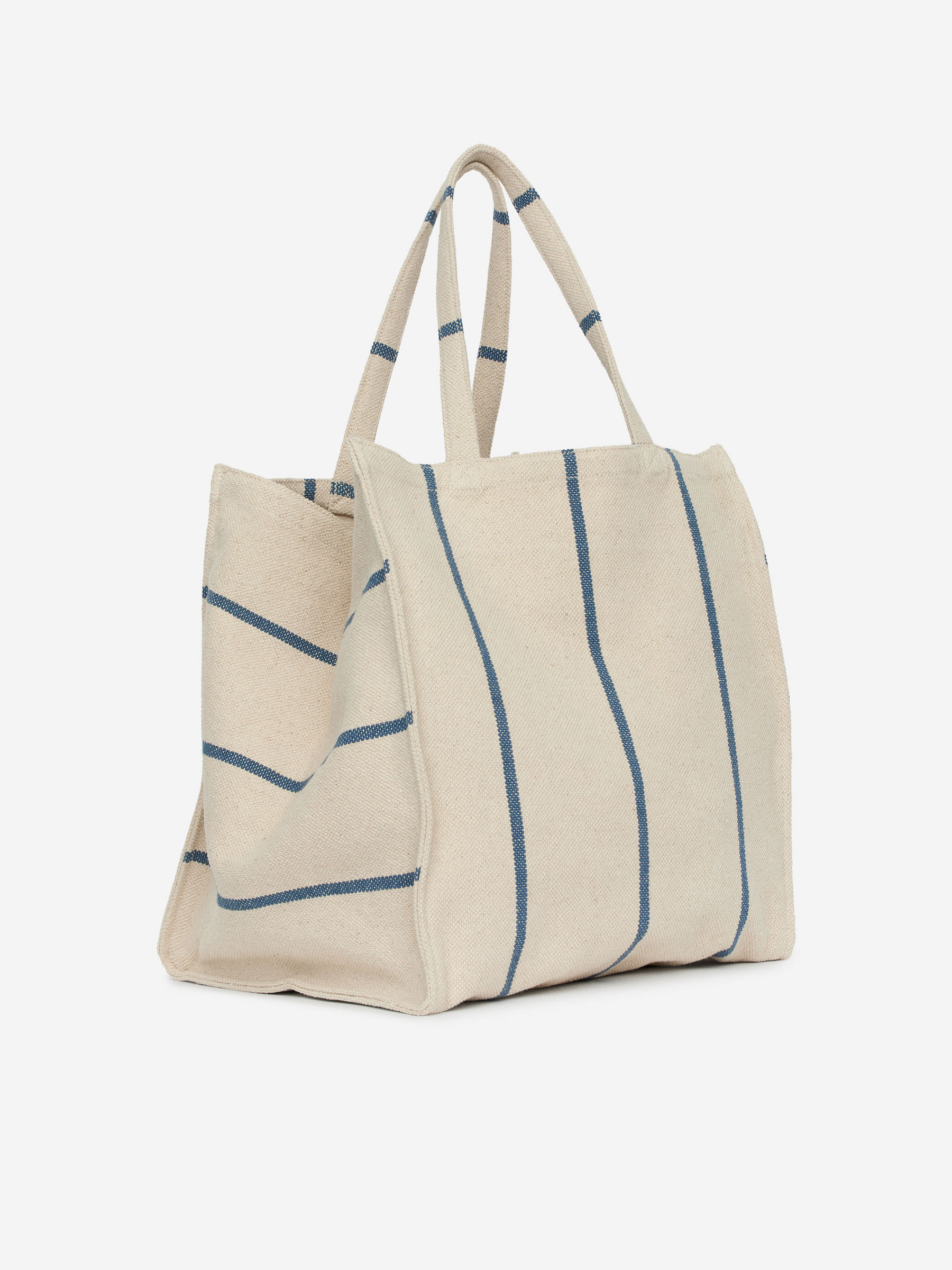 Tragetasche aus Canvas - Beige/Blau - Homeware - StillMedia/DescriptiveStillLife - 2