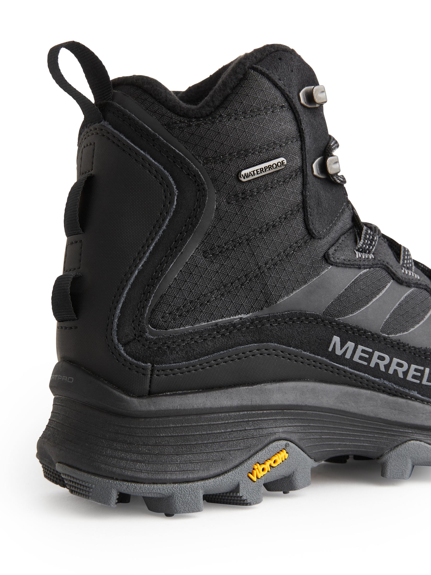 Merrell Moab Speed Thermo Mid Waterproof Hikers - Black - Men - StillMedia/DescriptiveDetail - 4