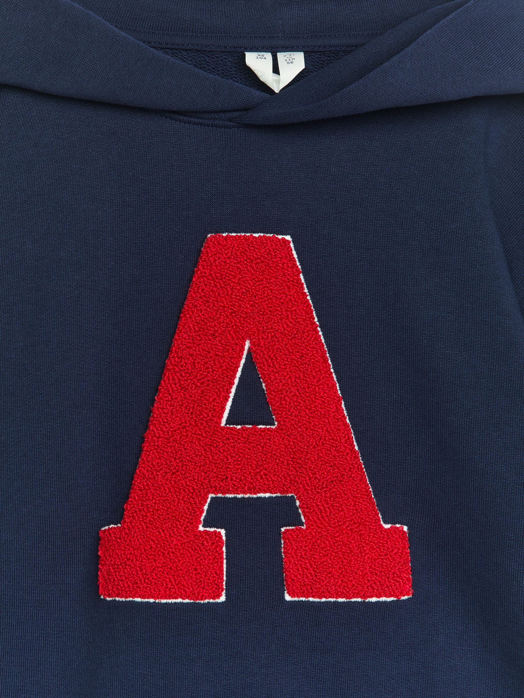 Haftowana bluza z kapturem - Dark Blue - Luźny fason - Children - StillMedia/DescriptiveDetail - 3