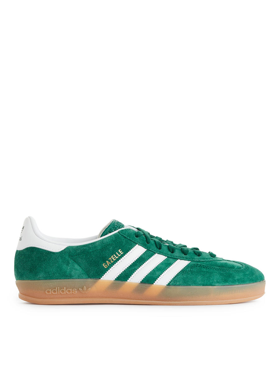 adidas Gazelle Indoor Trainers-#5D6A46-11663