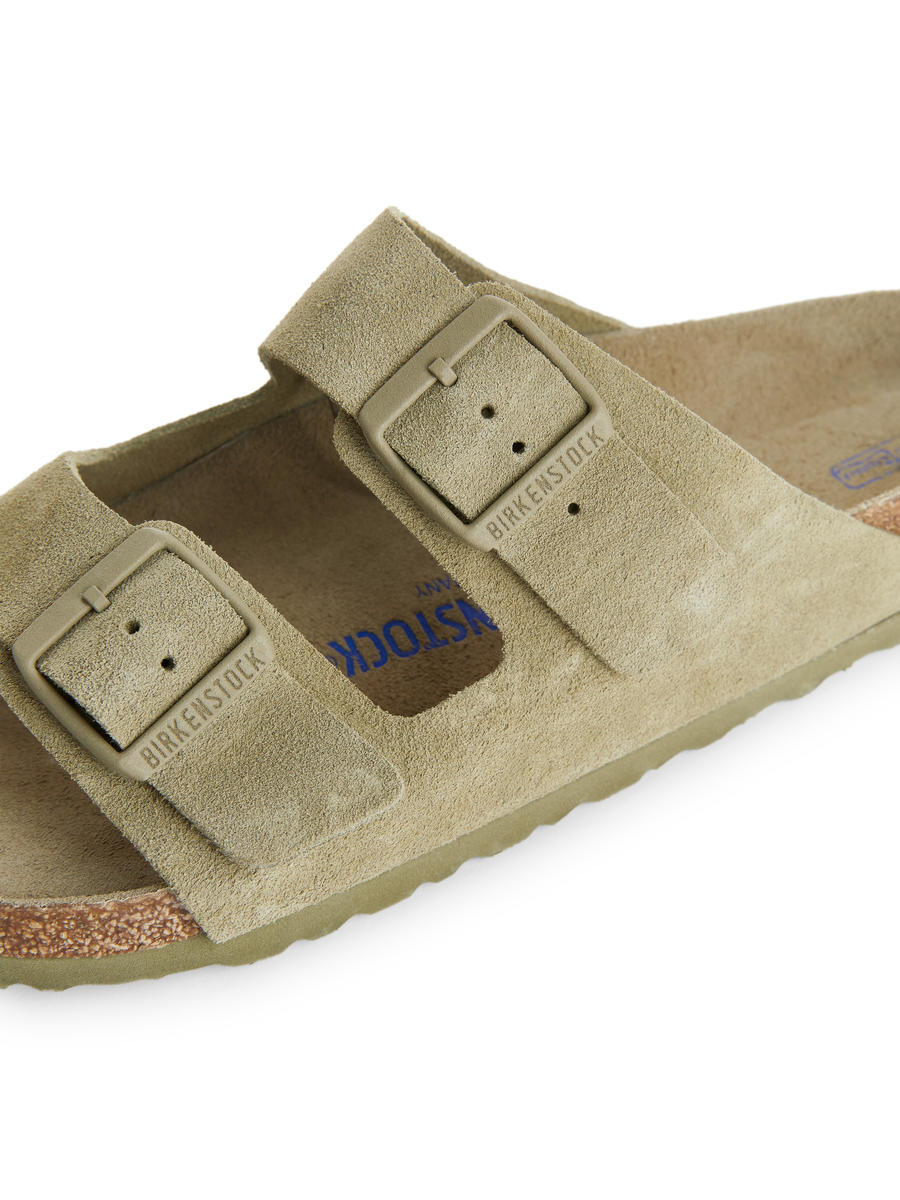 Birkenstock Arizona Suede Sandals-#A9997B-11989