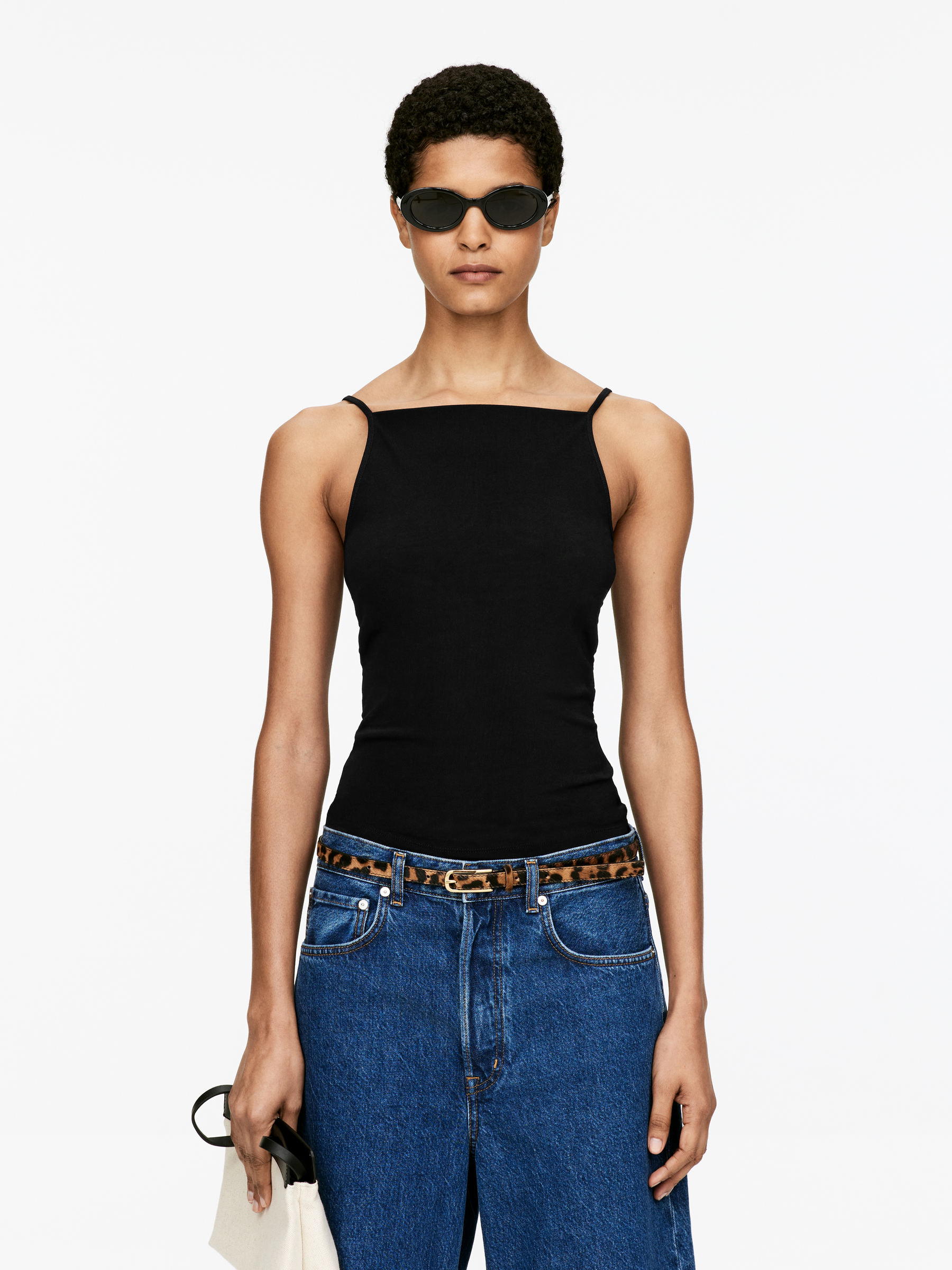 Rib Tank Top-#272627-15710