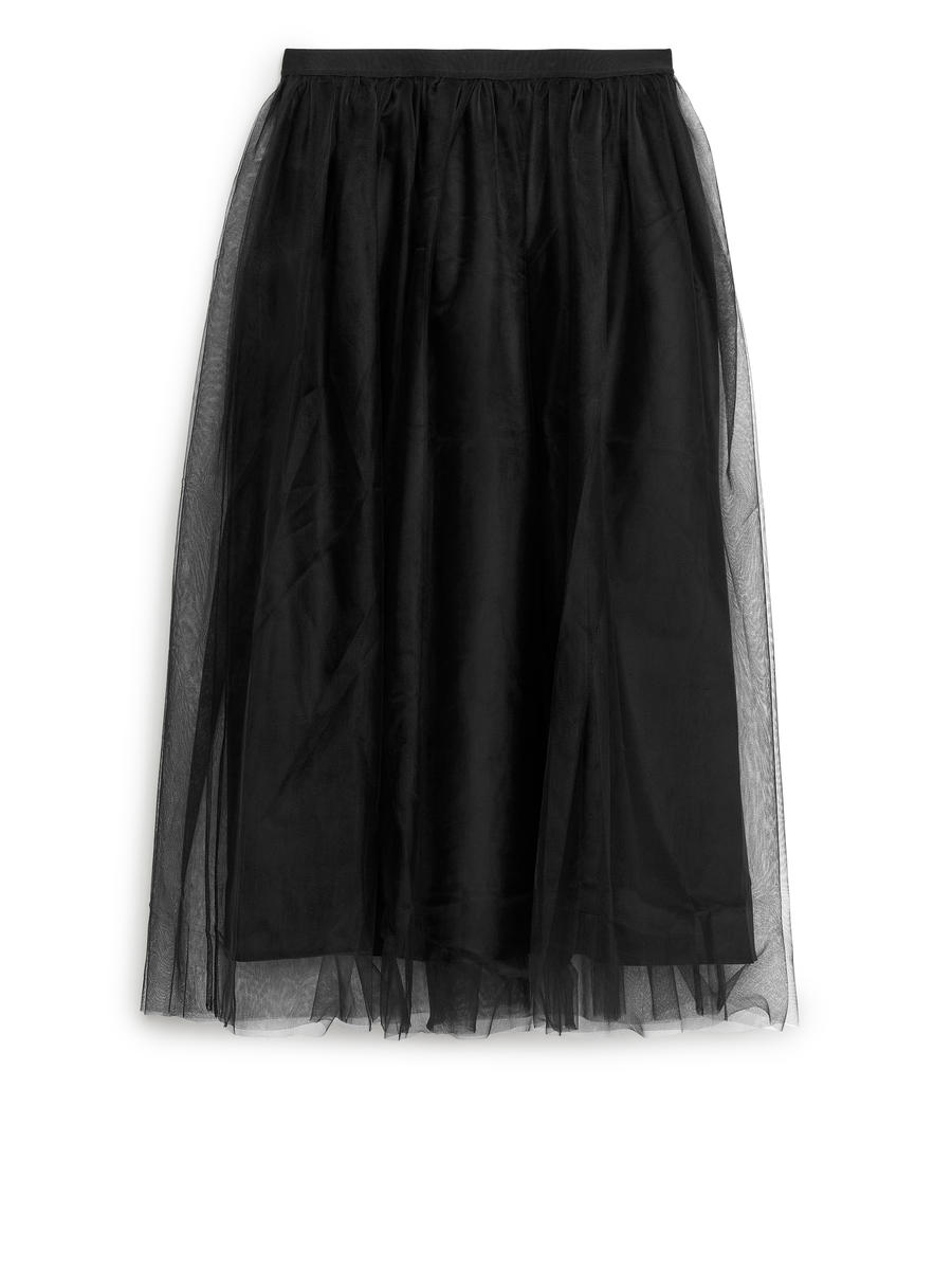 Tulle Skirt-#272628-373