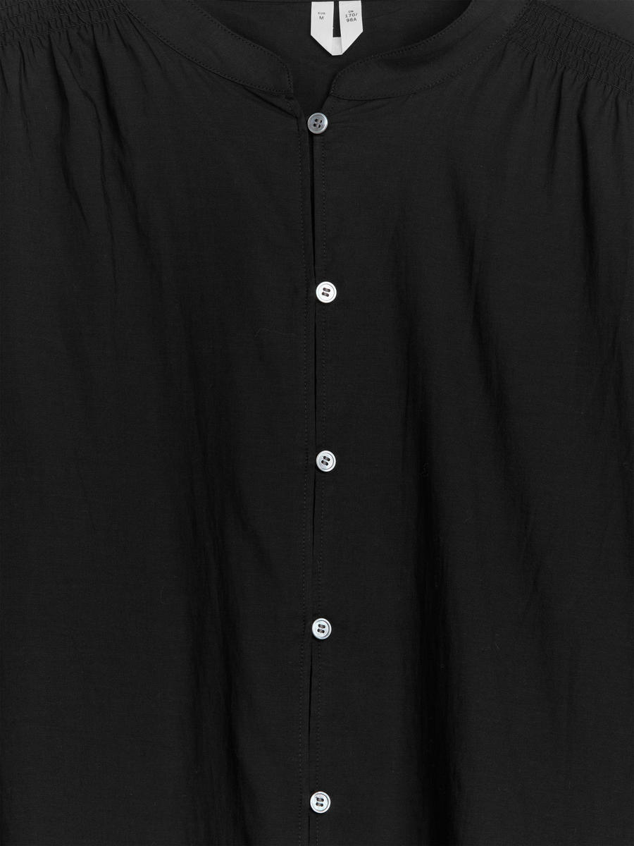 Blouse ample boutonnée-#FFFFFF-7224