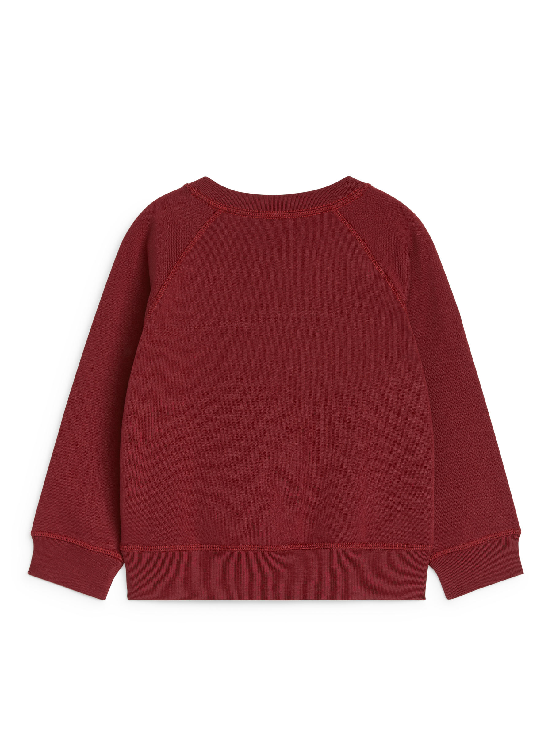 Sweatshirt i bomull - Mörkröd - Regular fit - Children - 1197256025