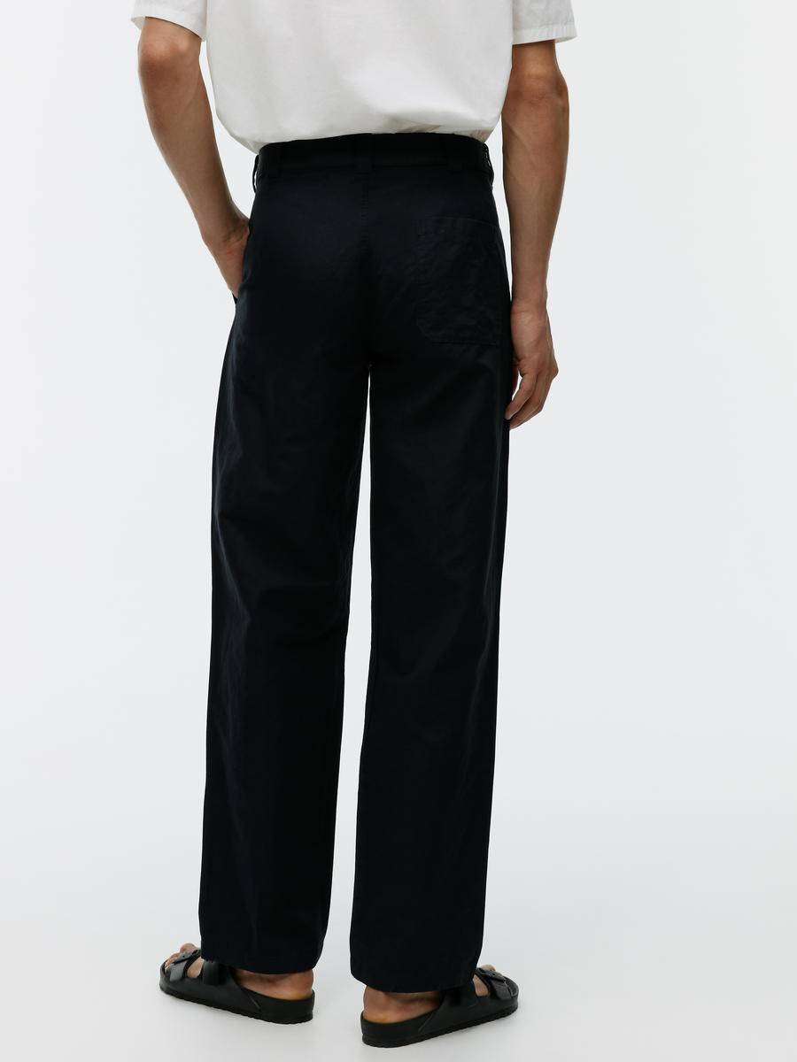 Cotton-Linen Trousers-#232327-13216