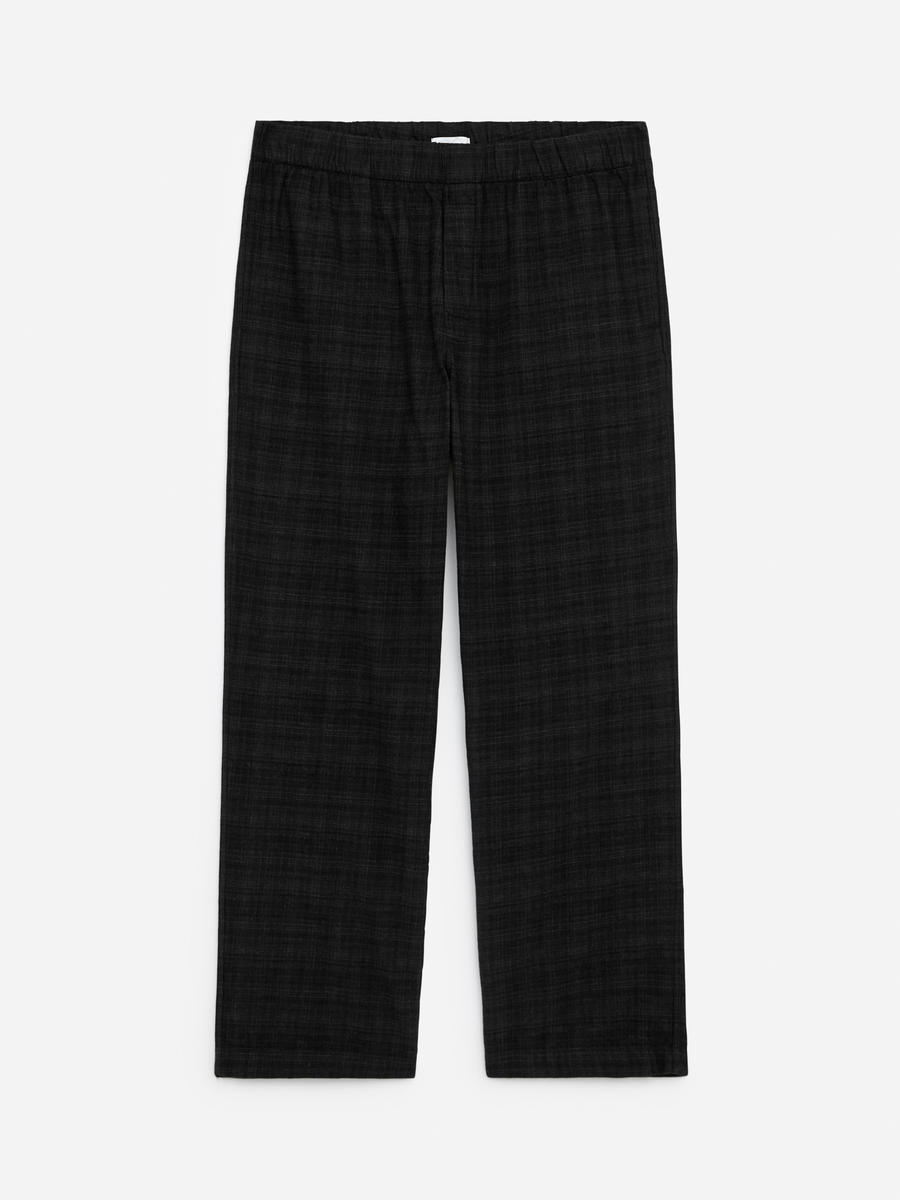 Flannel Pyjama Trousers-#494A4F-13562