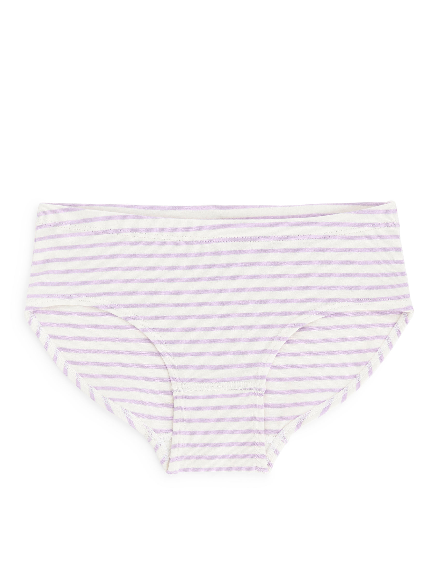 Culottes en jersey de coton. - Blanc/Mauve - Enfant - 1115522033