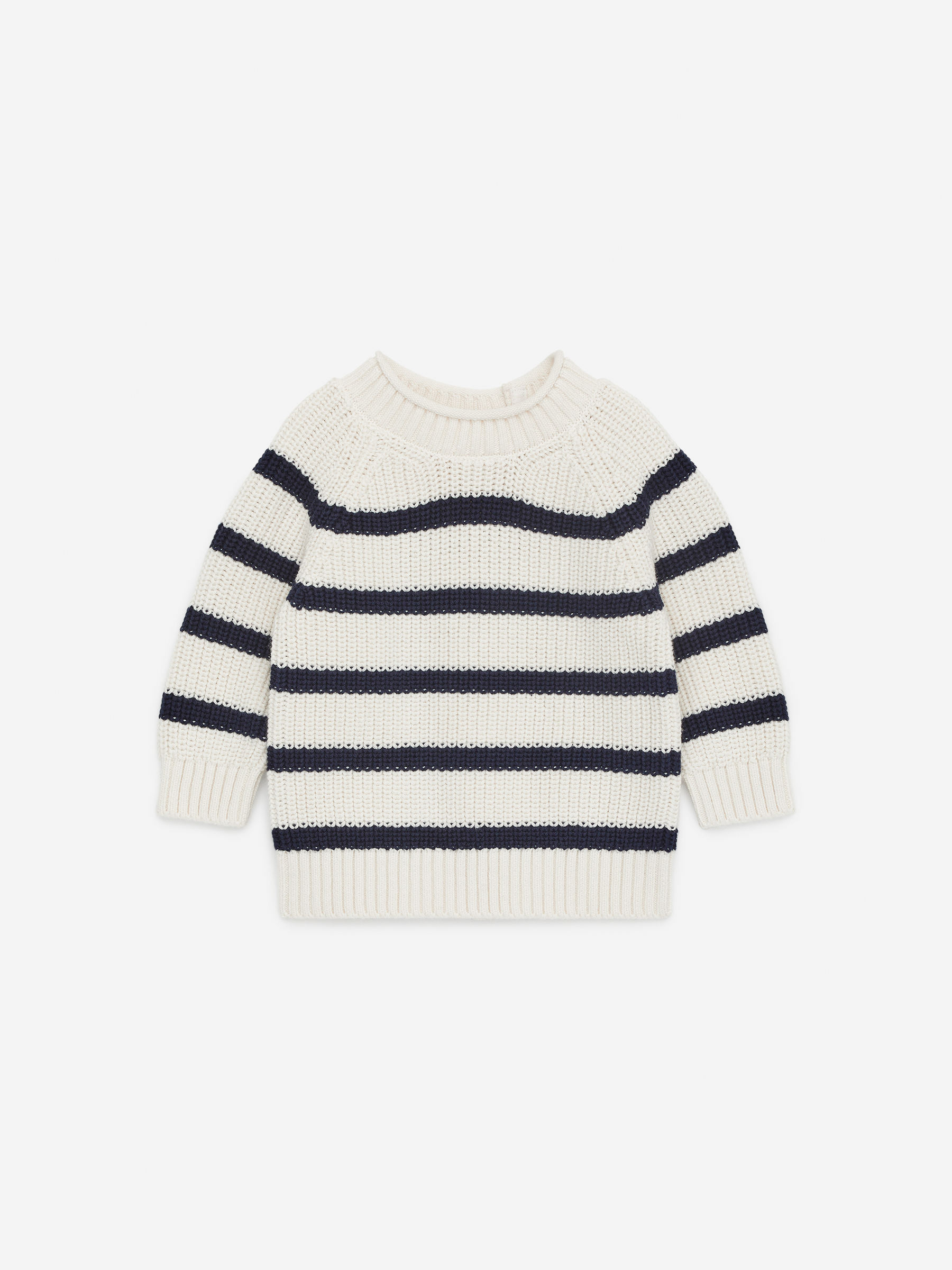 Pull en coton-#EEEDE4-14276