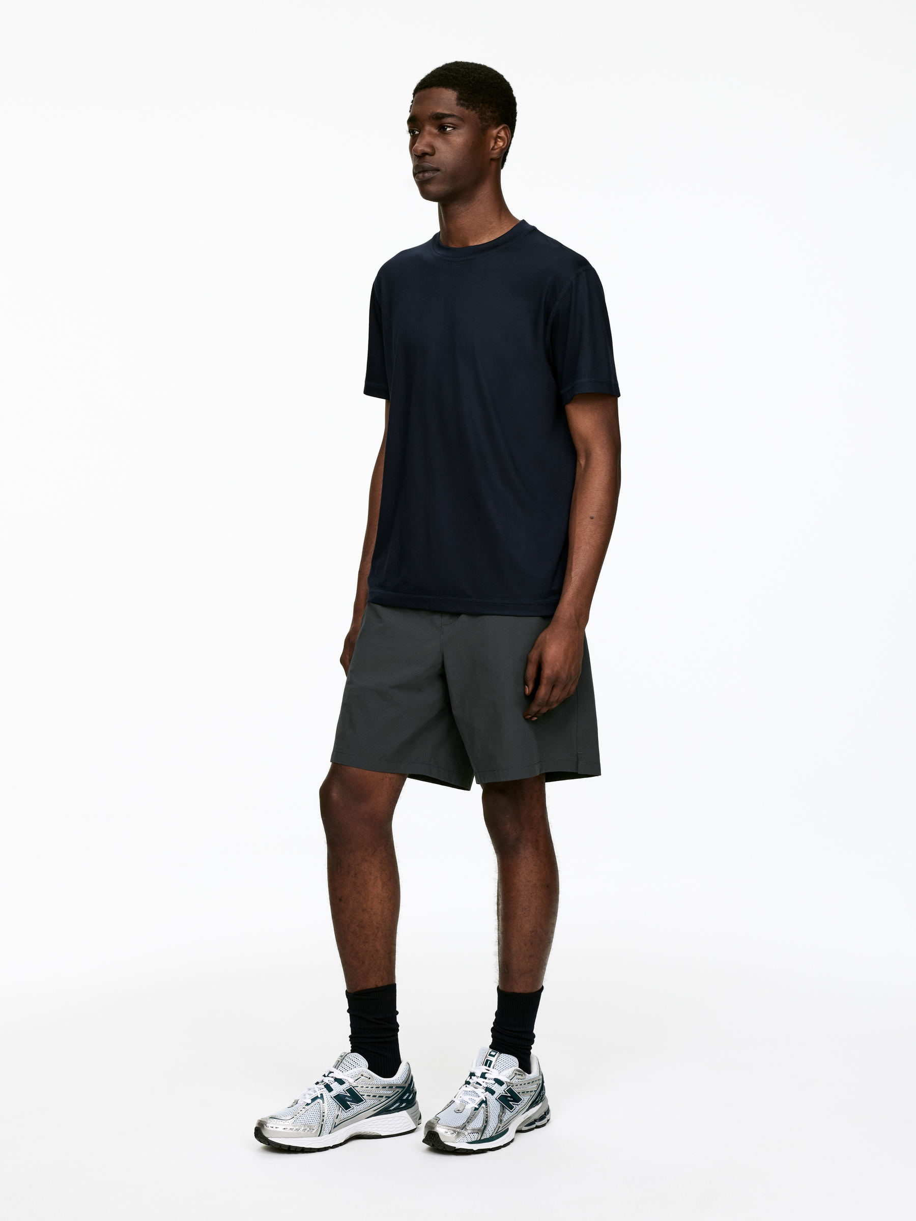 T-Shirt - Dark Blue - Regular fit - Men - 1272581001
