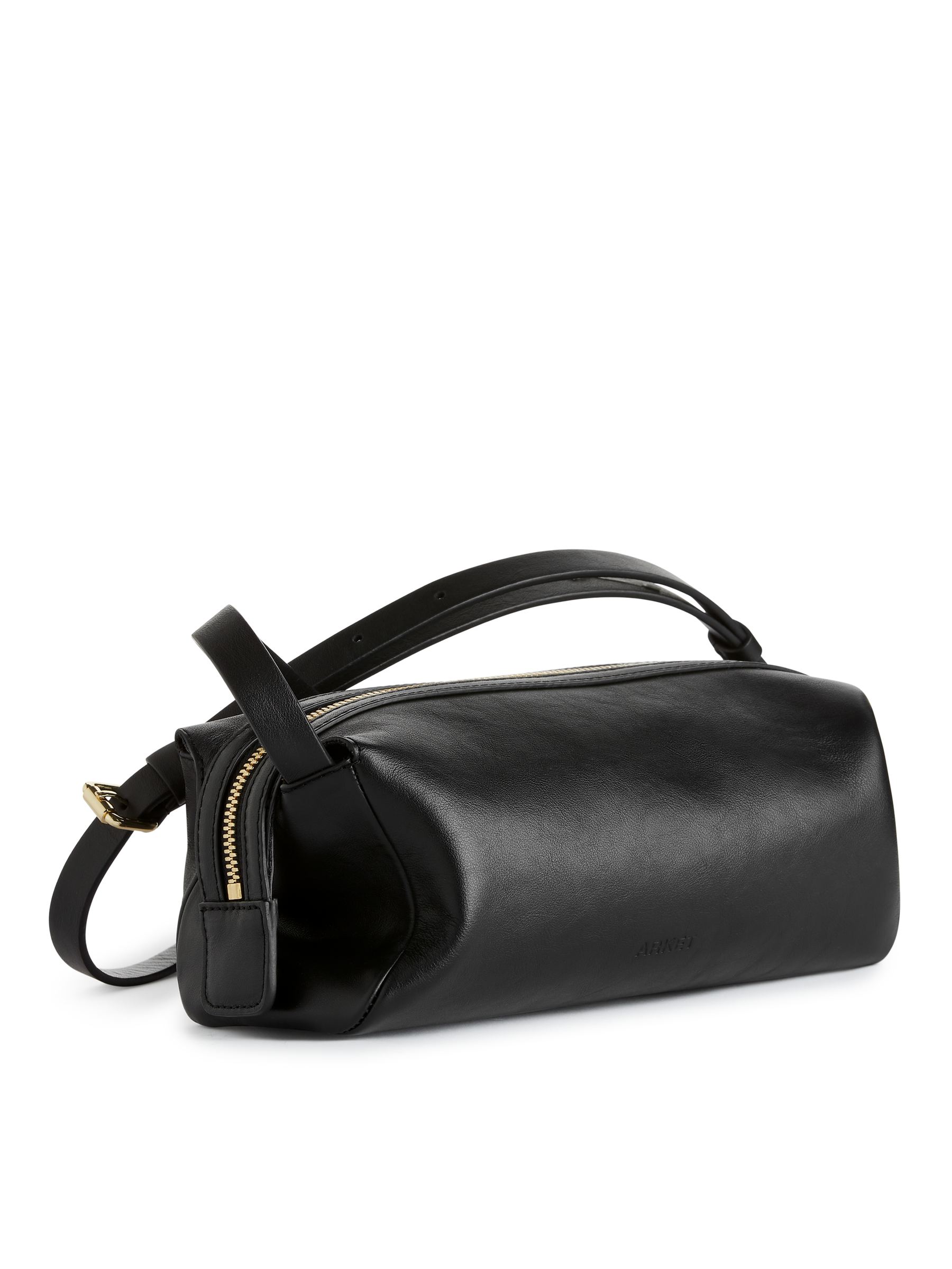 Sac à bandoulière en cuir - Noir - Femme - StillMedia/DescriptiveStillLife - 11