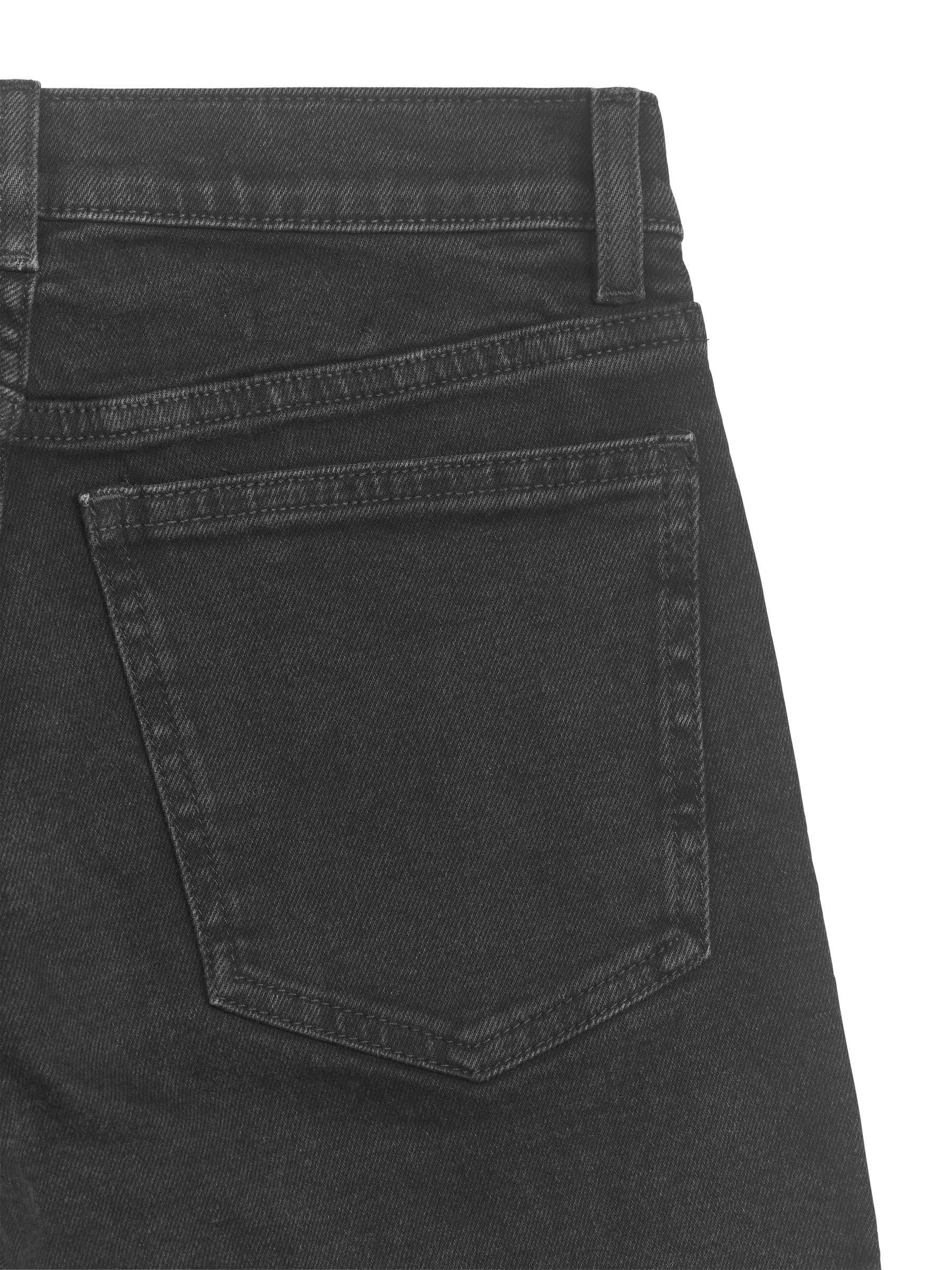 Vaqueros elásticos cropped slim fit - Greyish Black - Corte ajustado - Women - StillMedia/DescriptiveDetail - 1