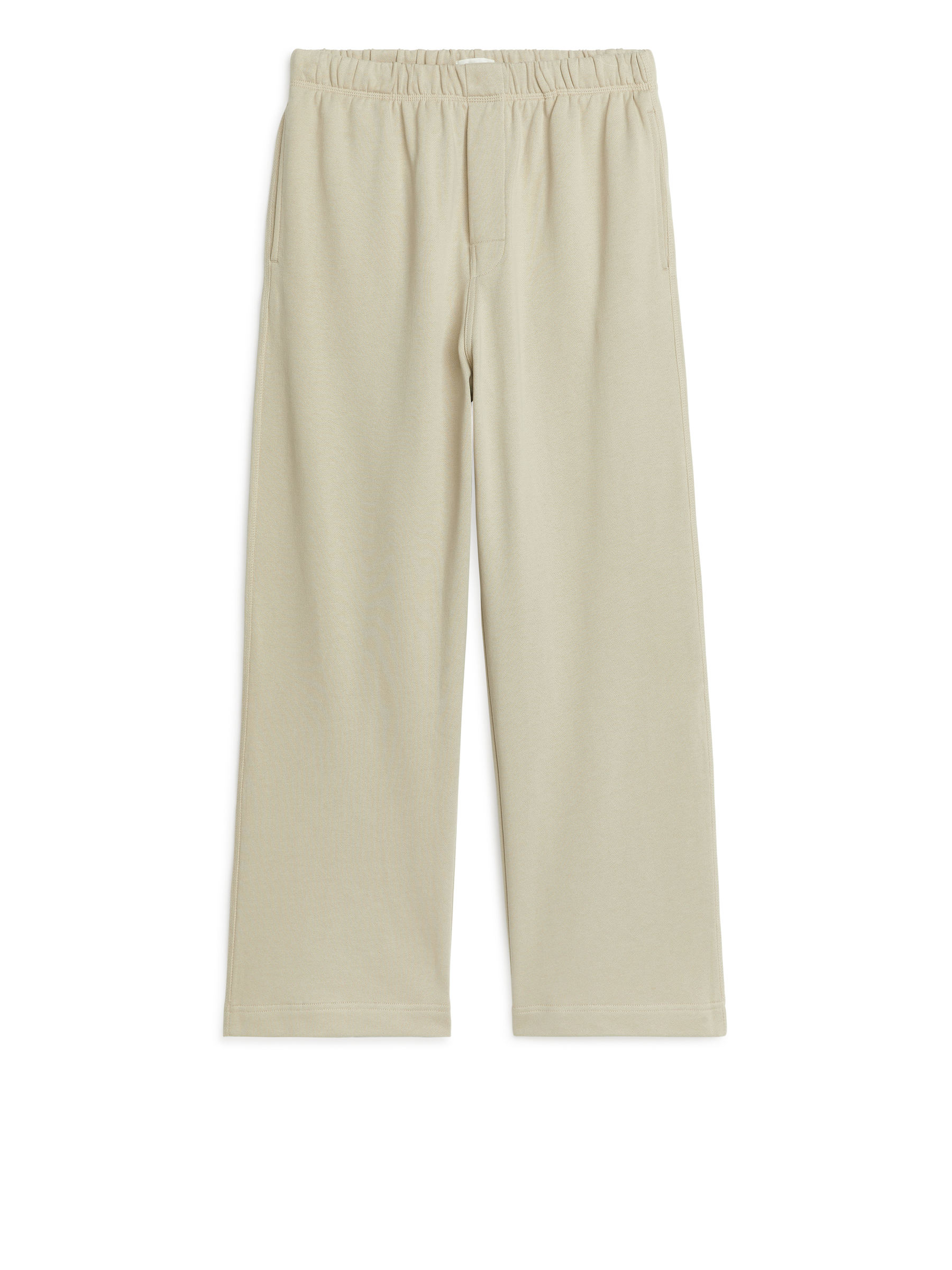 Cotton Jersey Trousers - Beige - Regular fit - Men - StillMedia/DescriptiveStillLife - 1