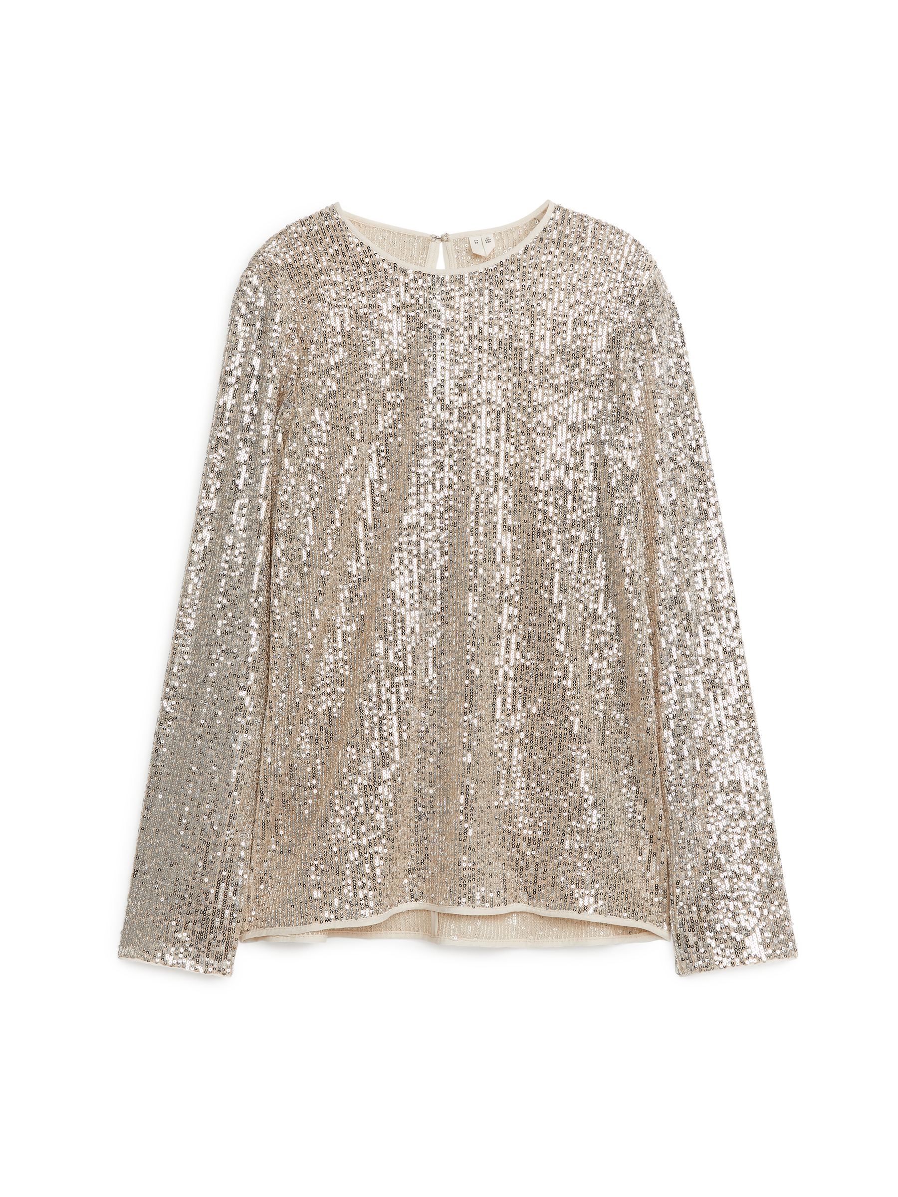 Sequin Top-#8F8C8E-5118