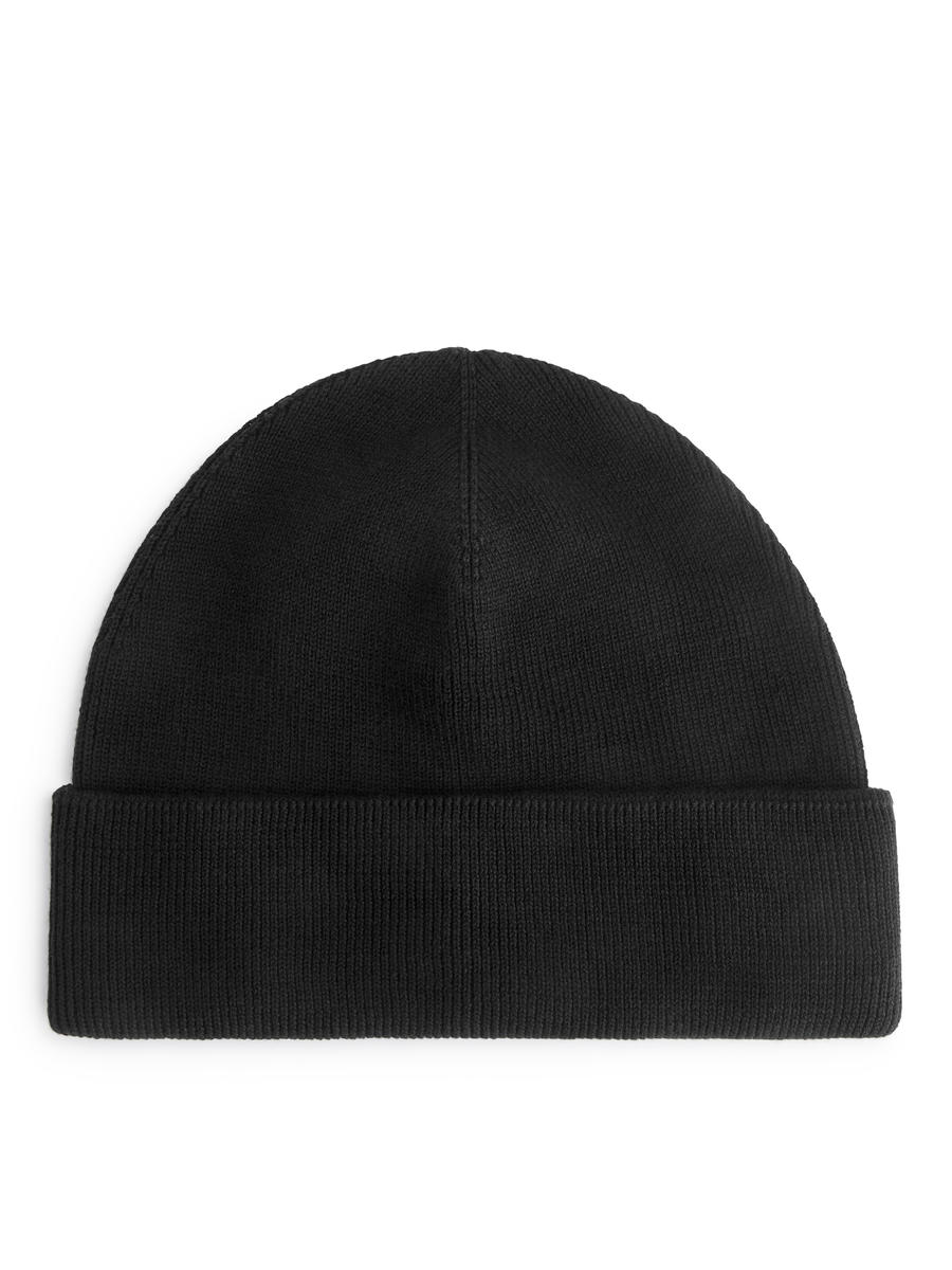 Ribbed Beanie-#272628-12313