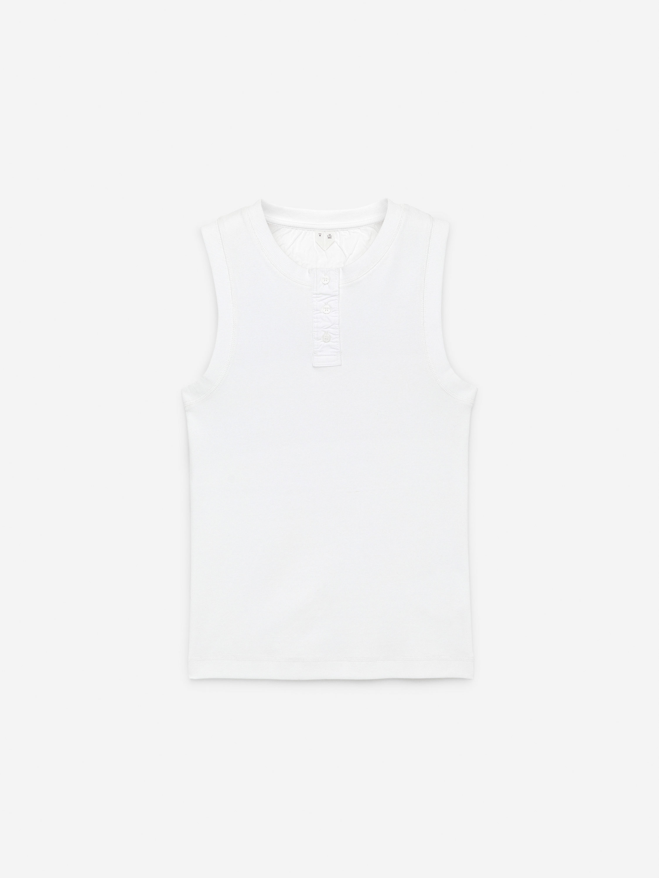 Rib Tank Top – White – Women – ARKET EU