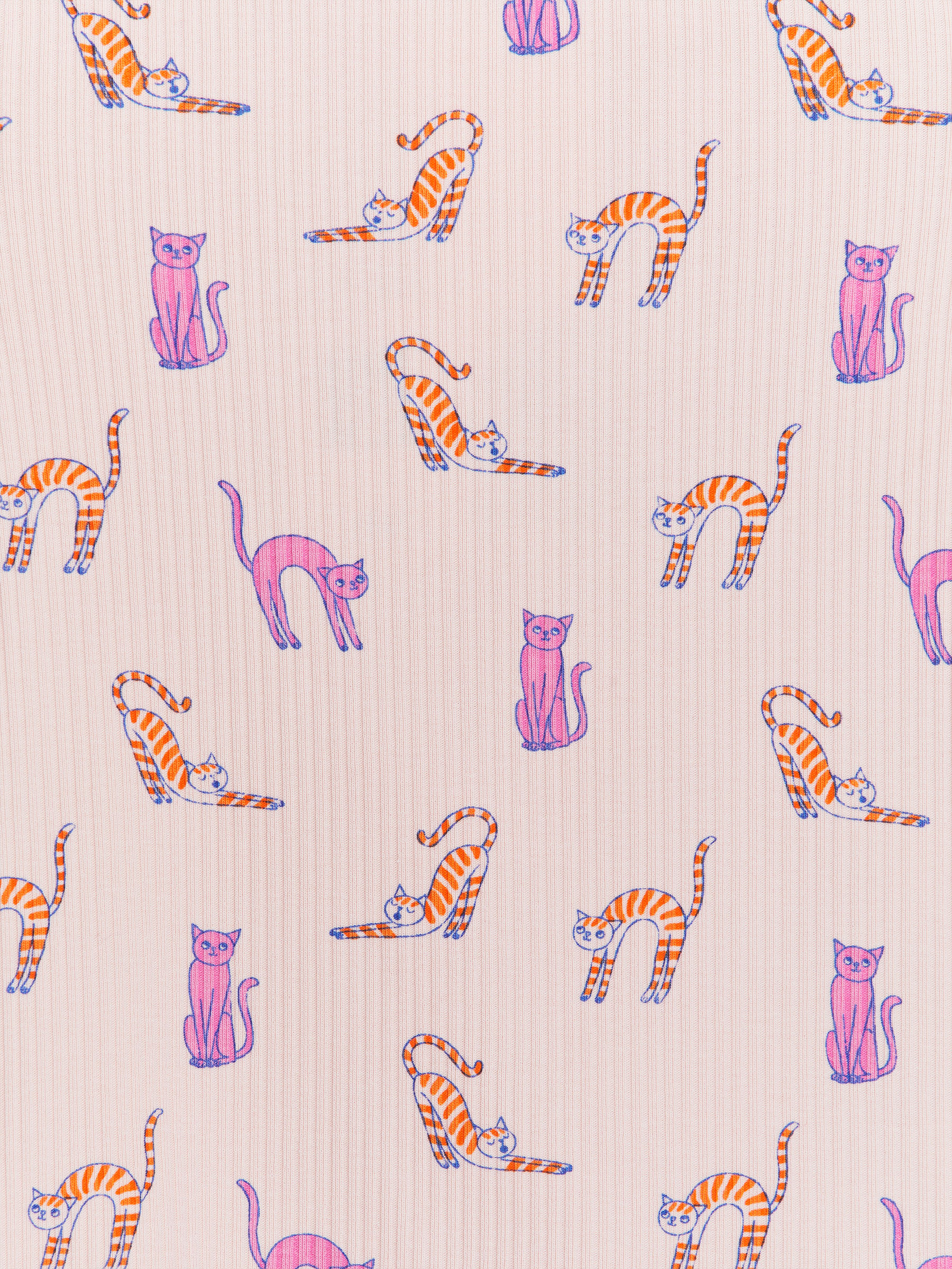 Prążkowany top - Przydymiony różowy - Fason normalny - Children - StillMedia/DescriptiveDetail - 1