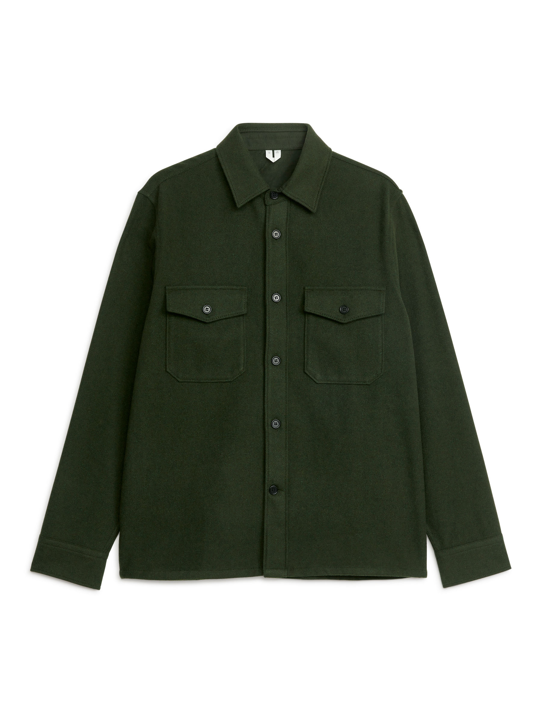 Overshirt aus Wolle-#3A3931-10915