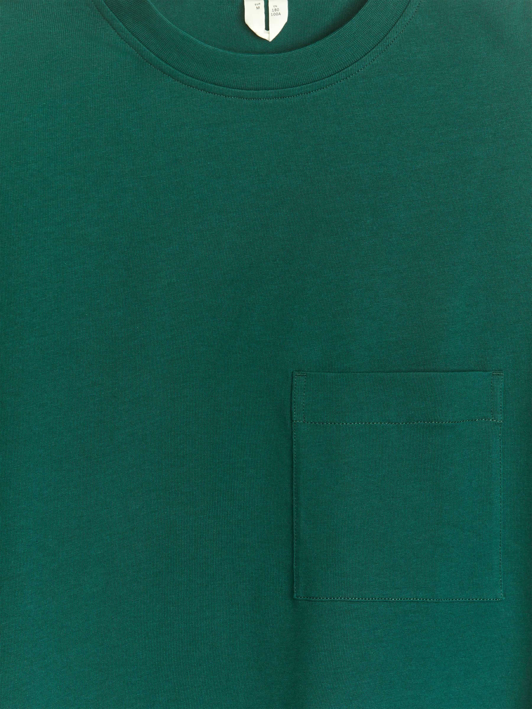 T-shirt pesante oversize - Verde scuro - Oversize - Men - StillMedia/DescriptiveDetail - 1