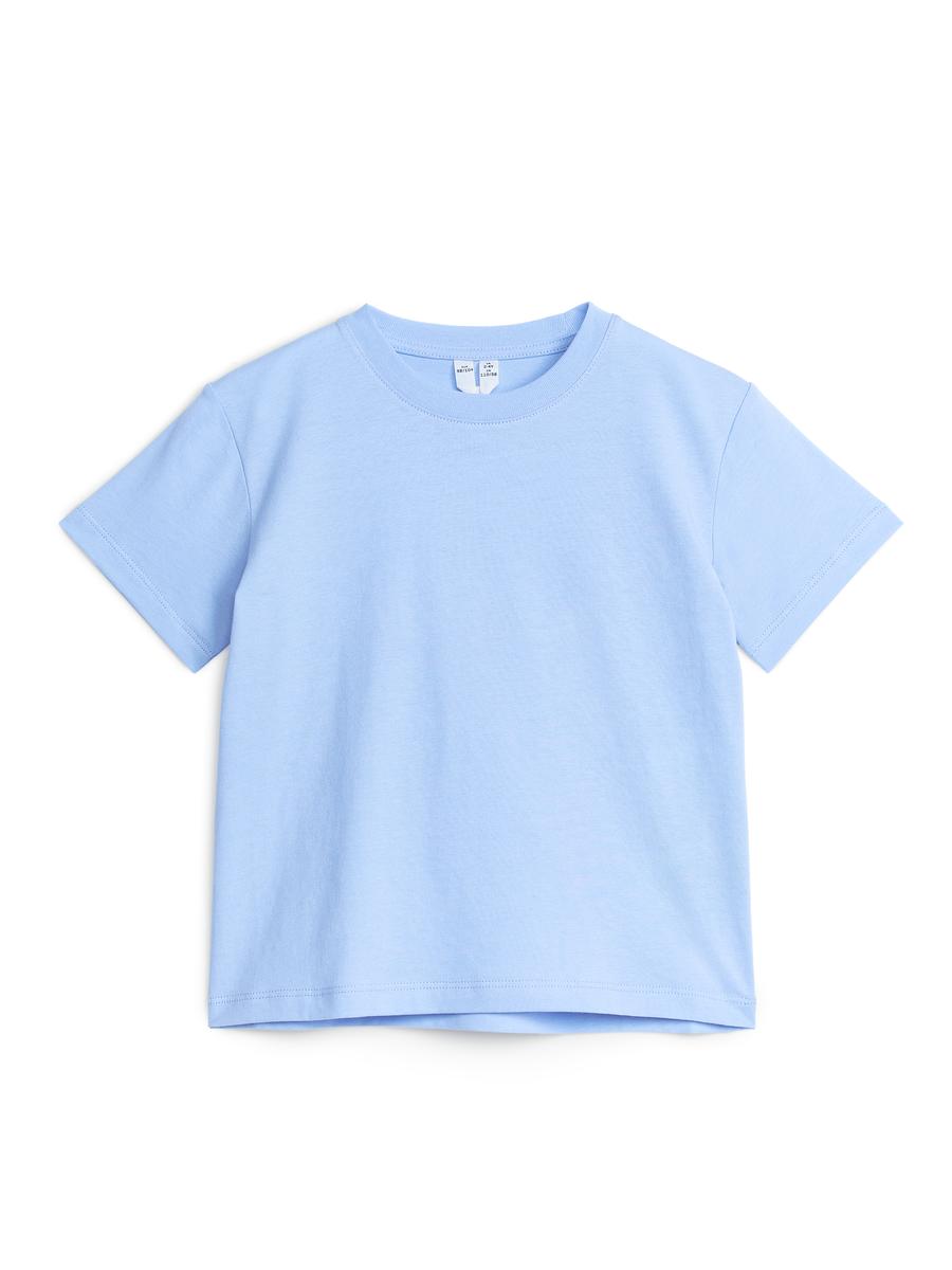 T-Shirt mit Rundhalsausschnitt - Hellblau - Regular Fit - Children - 1133248006