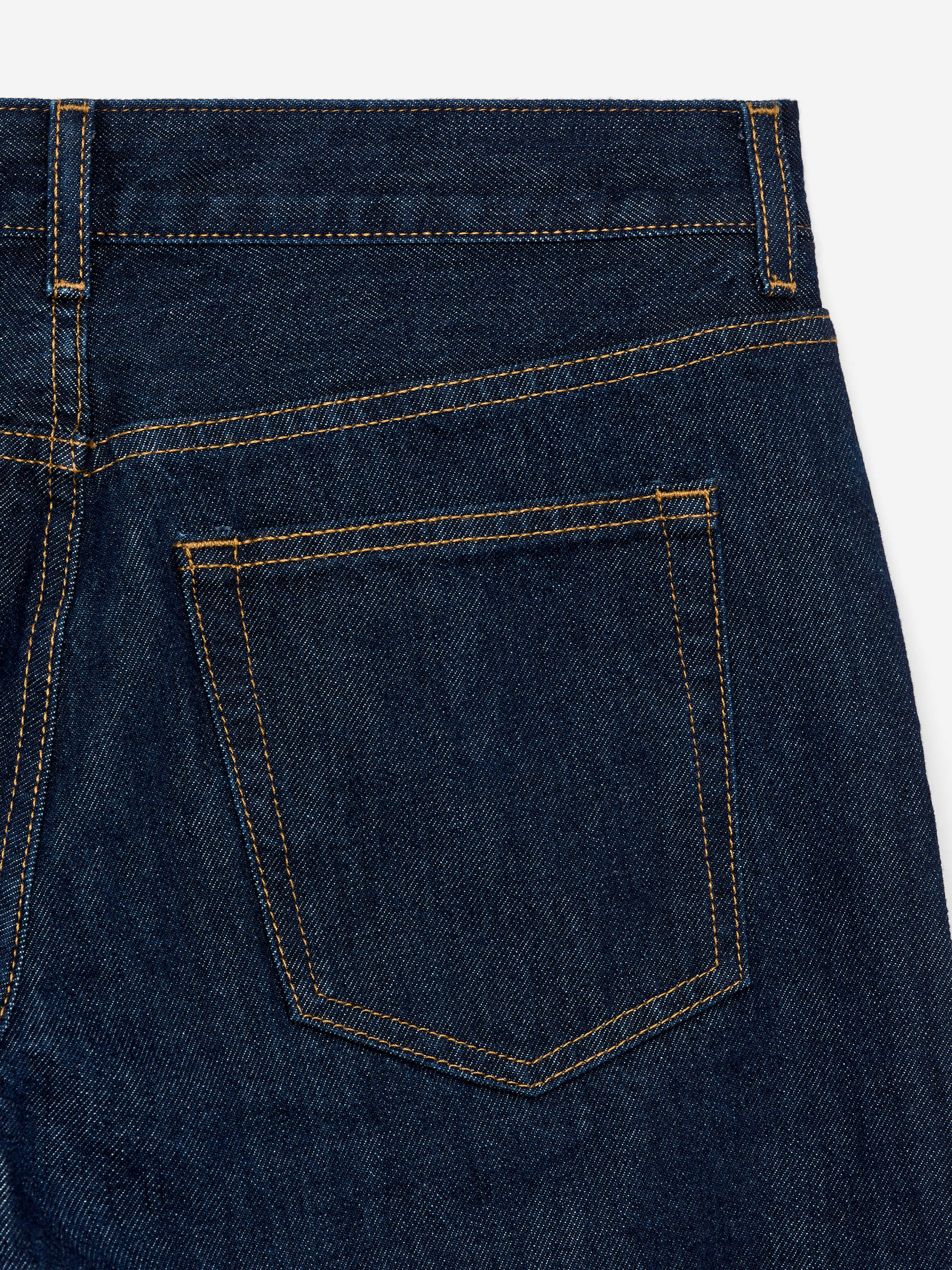 CLOUD Loose Jeans mit weitem Bein - Dunkelblau - Relaxed Fit - Damen - 1230548001