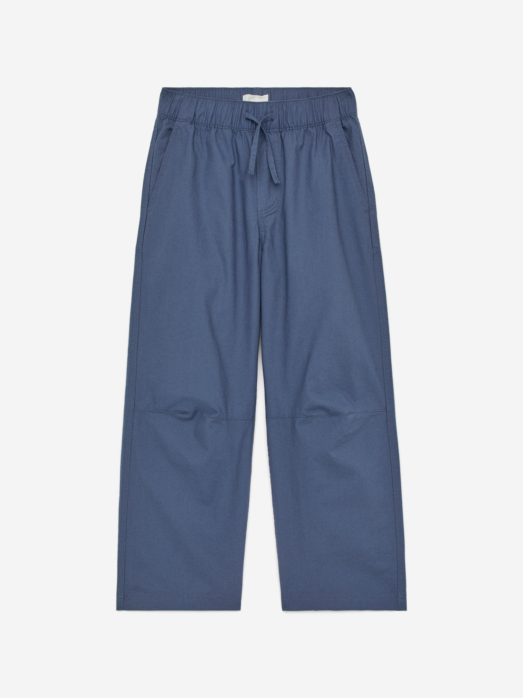 Relaxed Cotton Trousers-#545B6F-15542