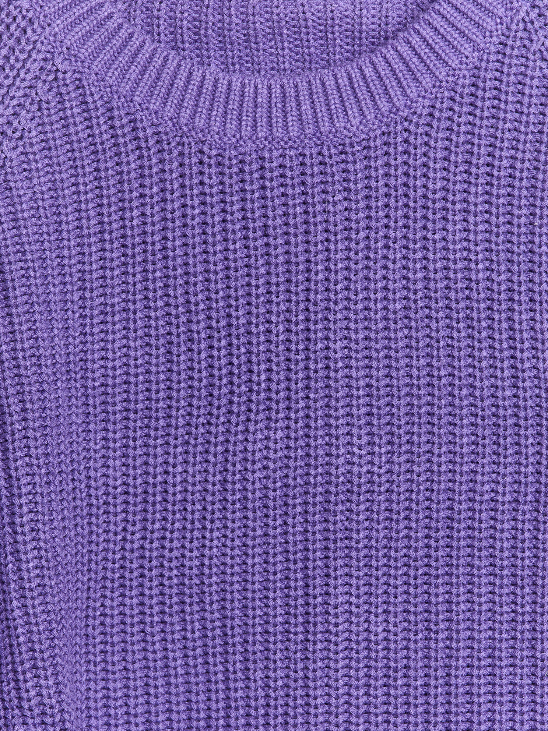 Rib-Knit Short-Sleeve Top - Lilac - Regular fit - Women - StillMedia/DescriptiveDetail - 2