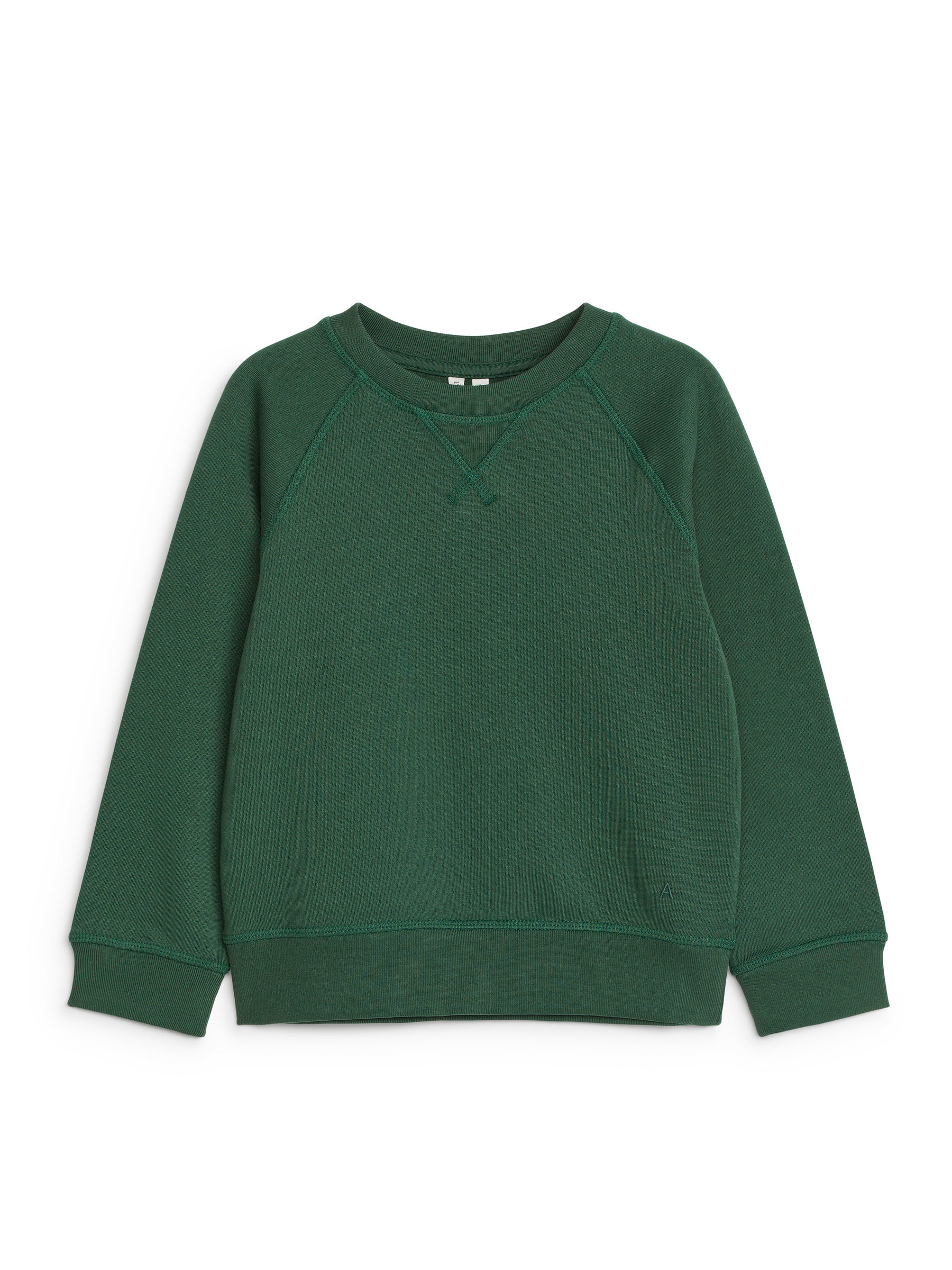 Sweatshirt aus Baumwolle - Dunkelgrün - Regular Fit - Kinder - 1197256020