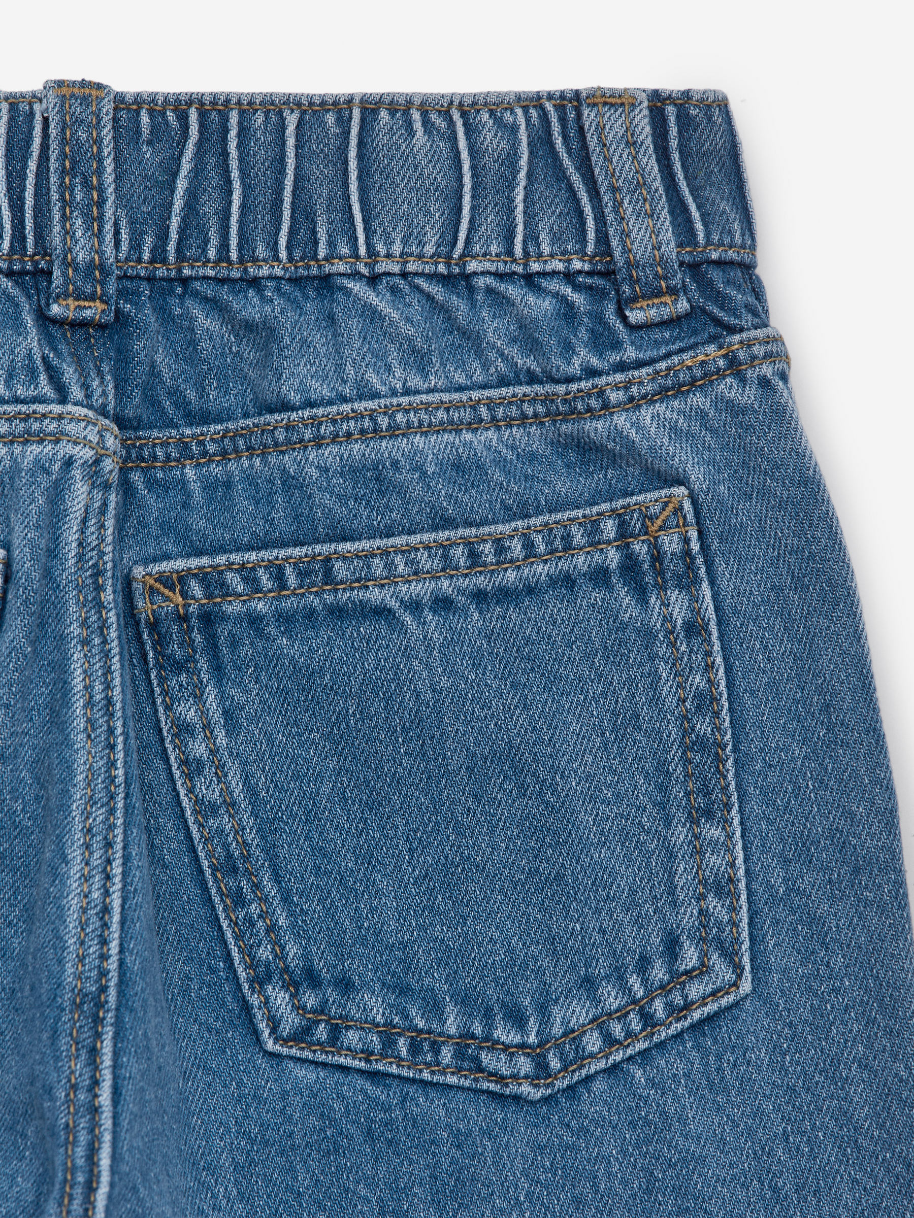 Wide Denim Trousers - Blue - Relaxed fit - Children - StillMedia/DescriptiveDetail - 1