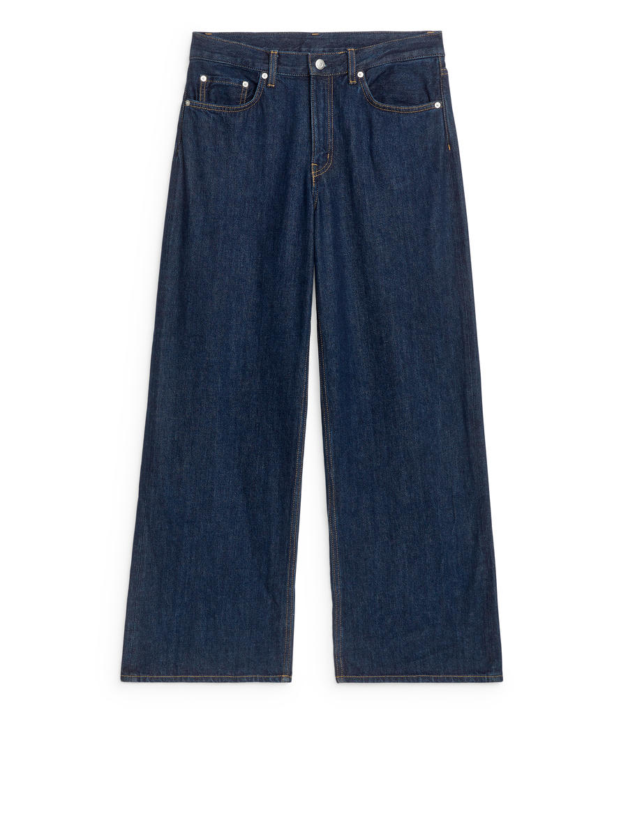 CLOUD Low Loose Jeans-#323842-11972