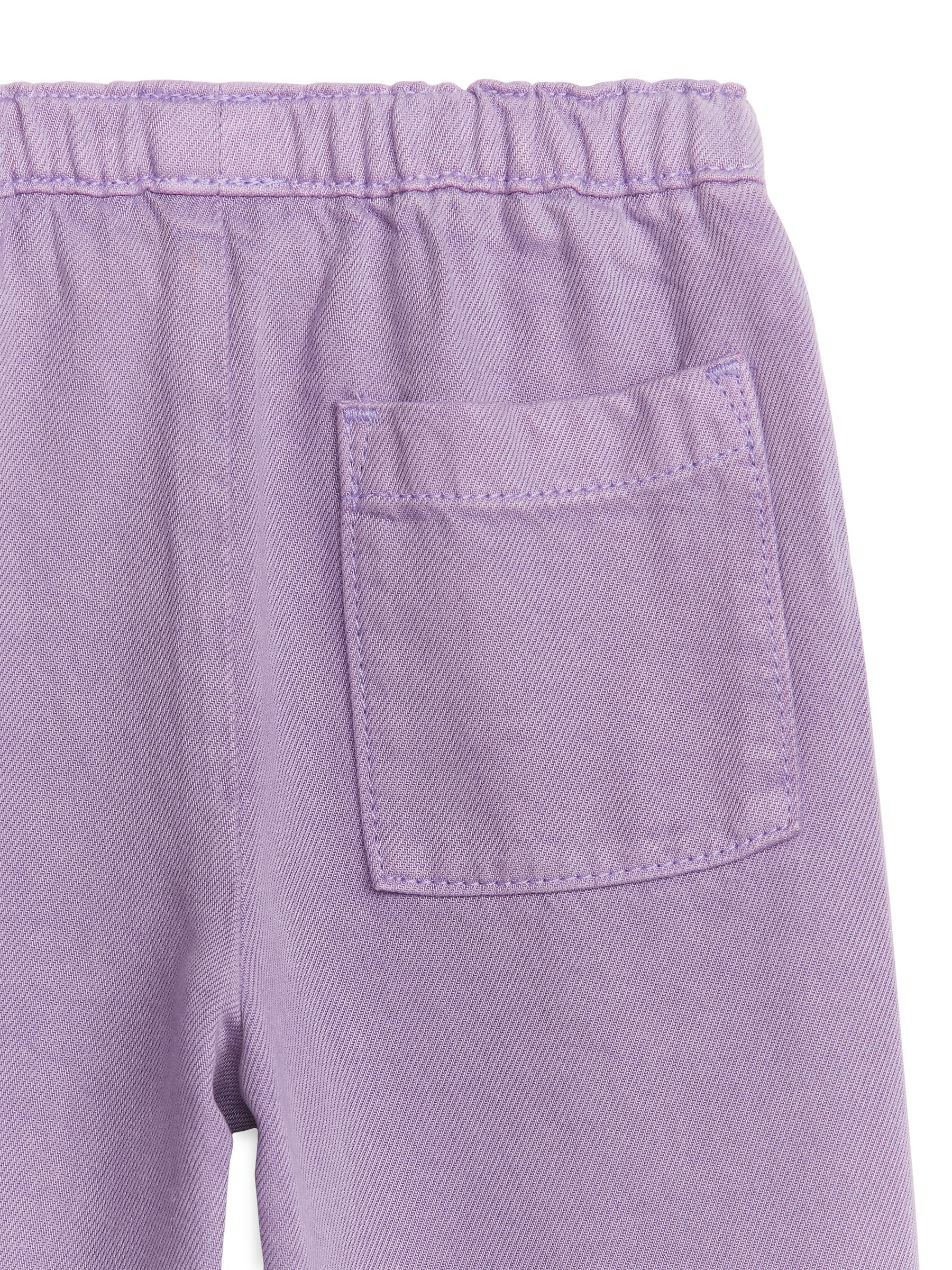 Lyocell Trousers - Lilac - Loose fit - Children - StillMedia/DescriptiveDetail - 2